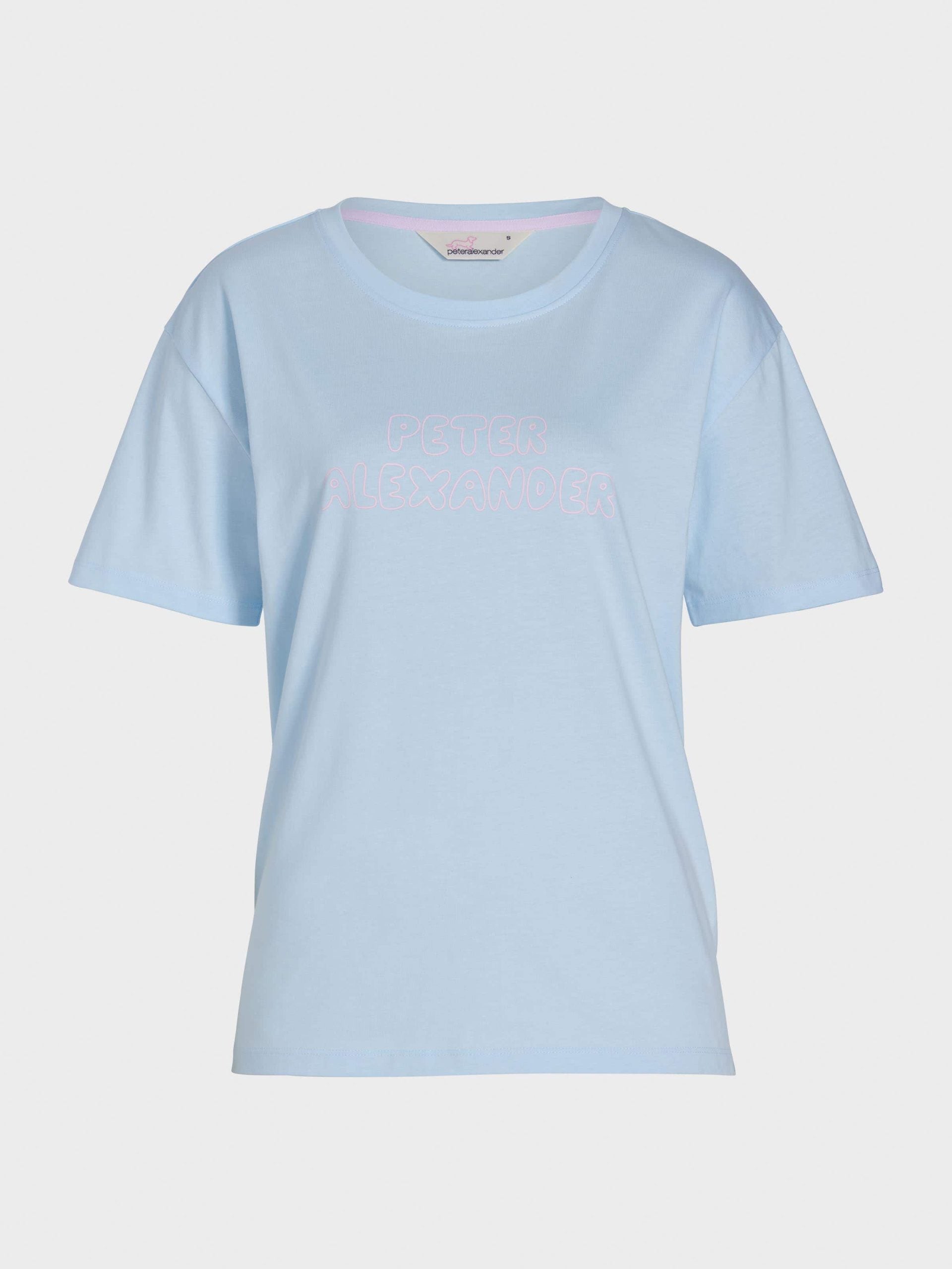 Blue Logo Tee paleblue