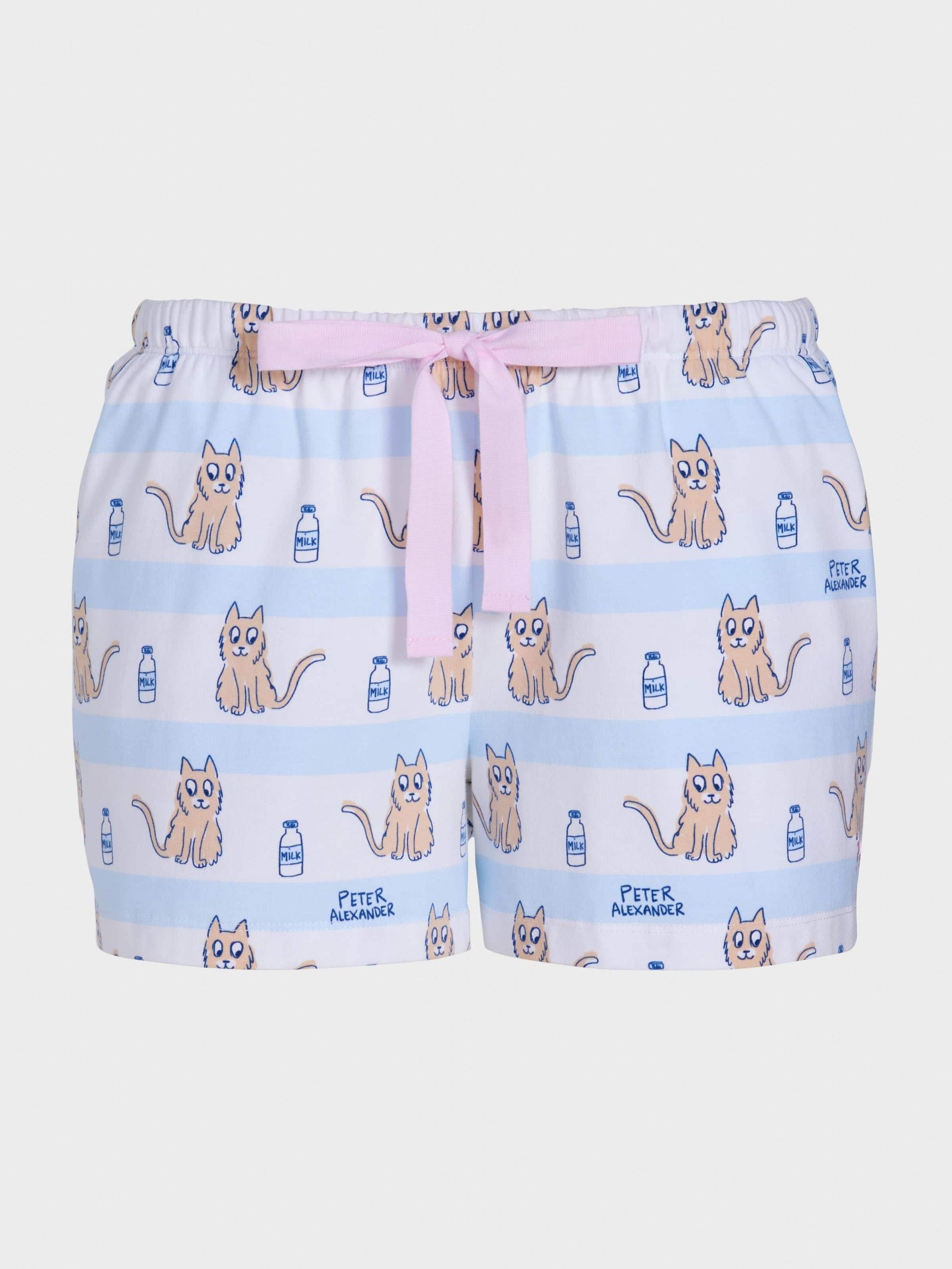 Cat Stripe Mini Short multi