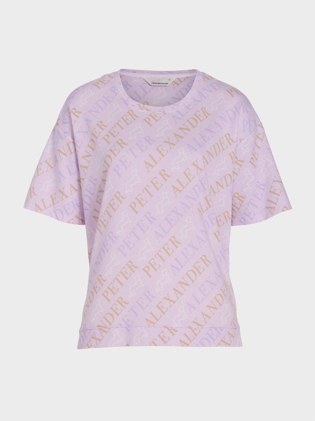 Waffle Logo Oversized Tee multi