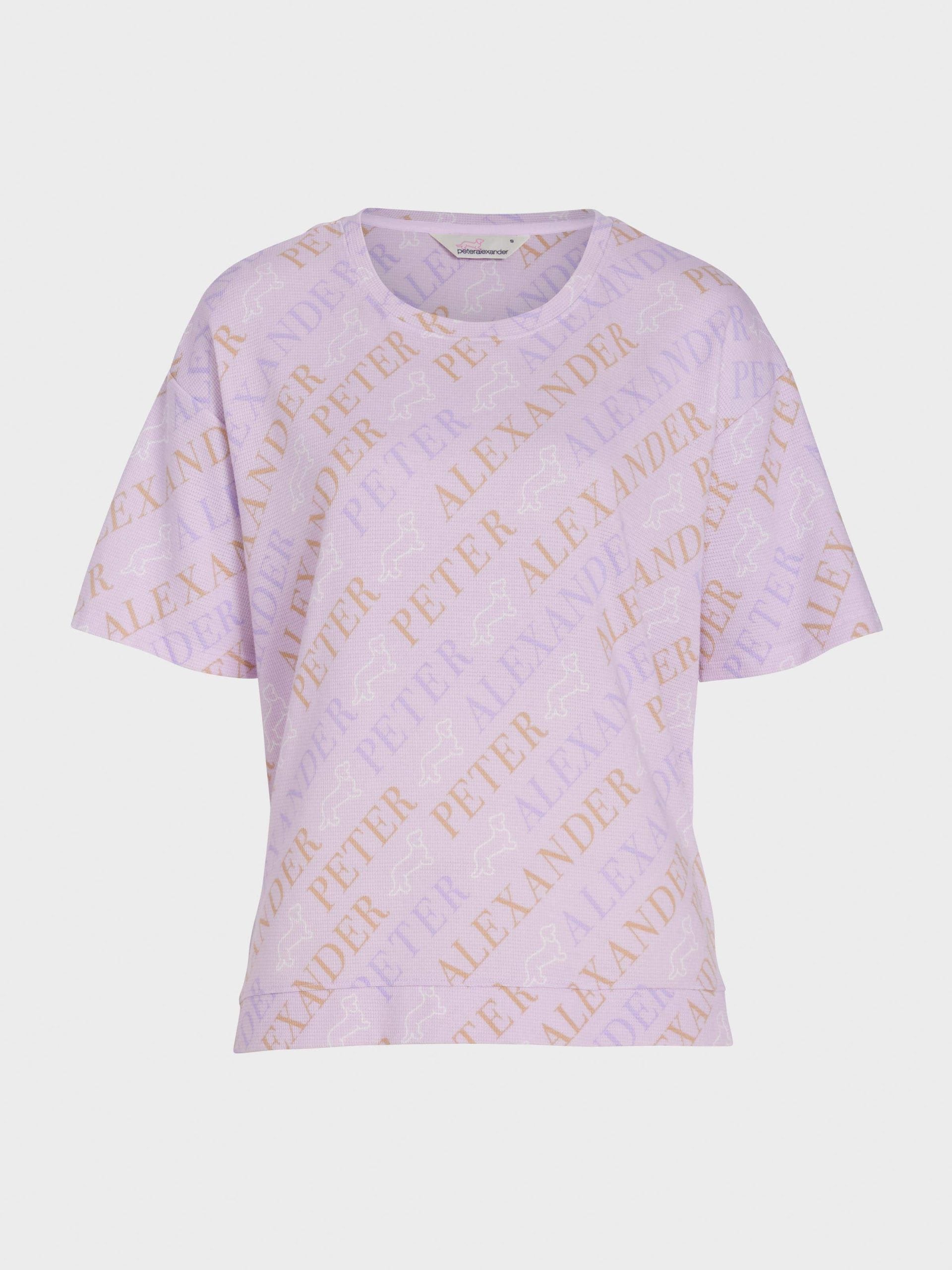 Waffle Logo Oversized Tee multi