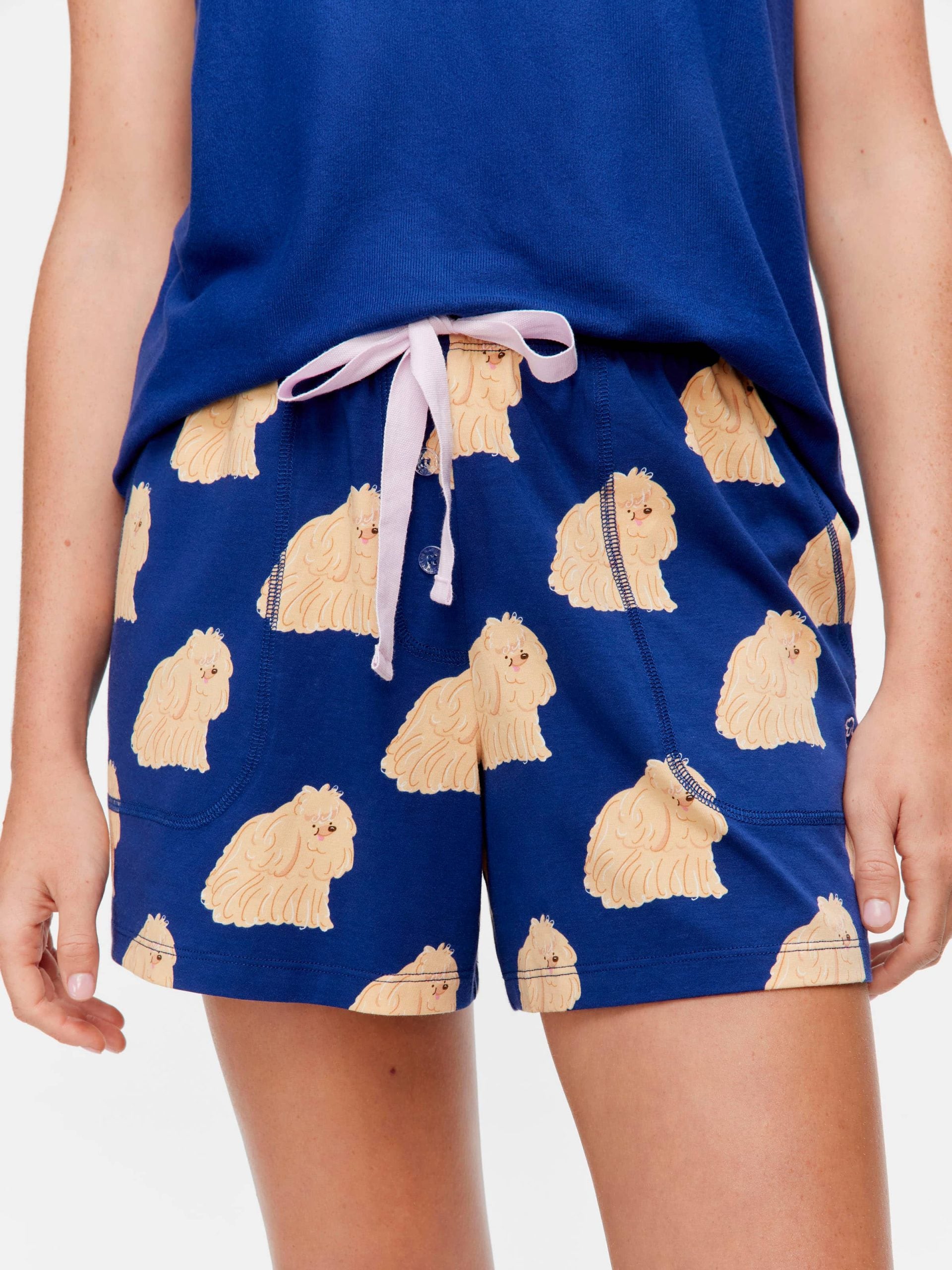 Navy Dog Mid Short multi