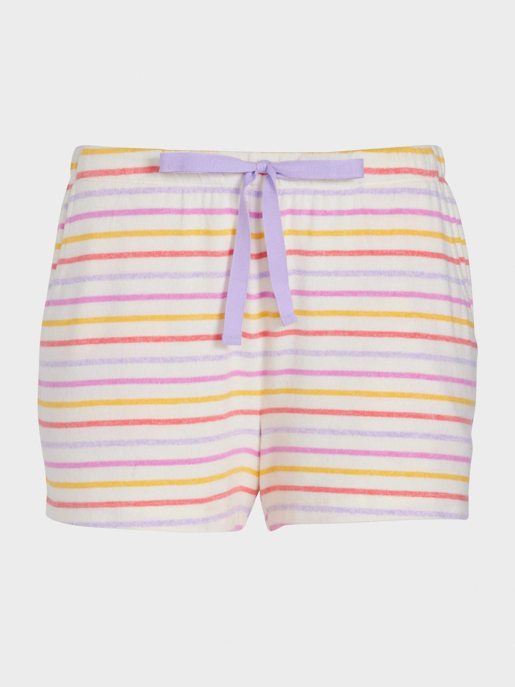 Fuzzy Stripe Mini Short multi