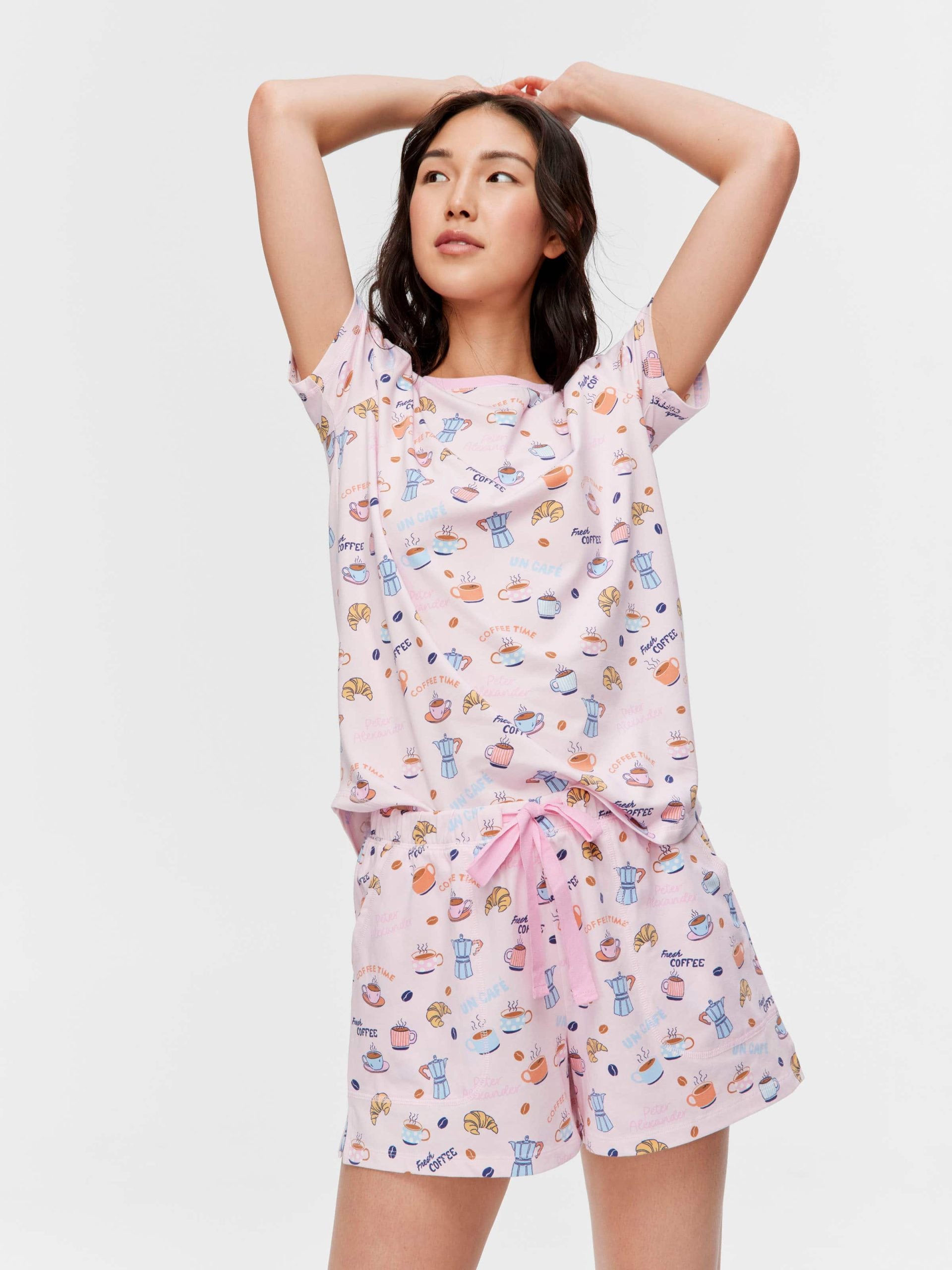 Breakfast Shortie Pj Set multi