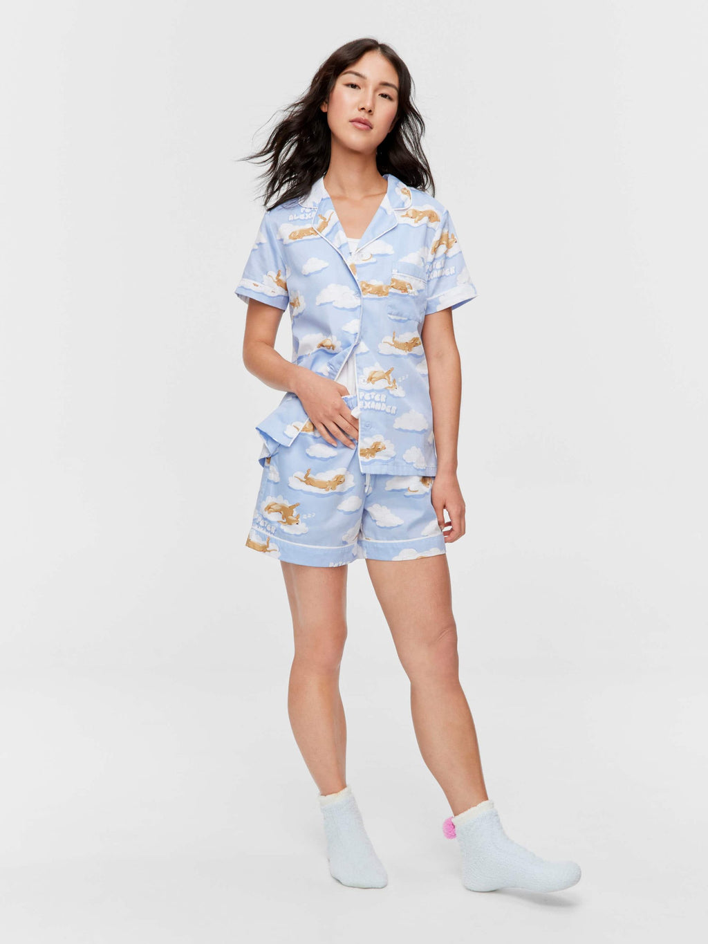 Penny On Cloud Shortie Pj Set Multi