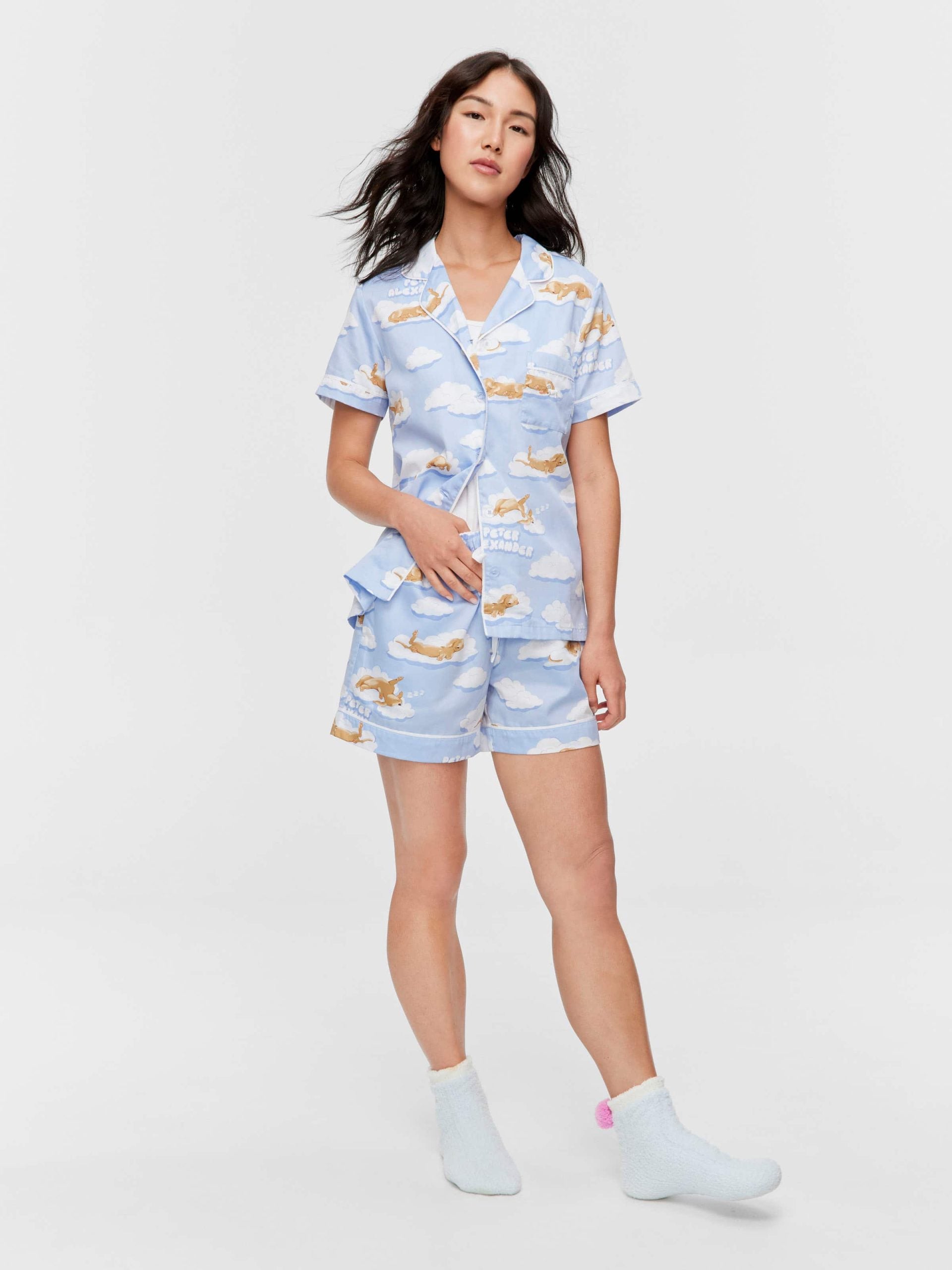 Penny On Cloud Shortie Pj Set multi