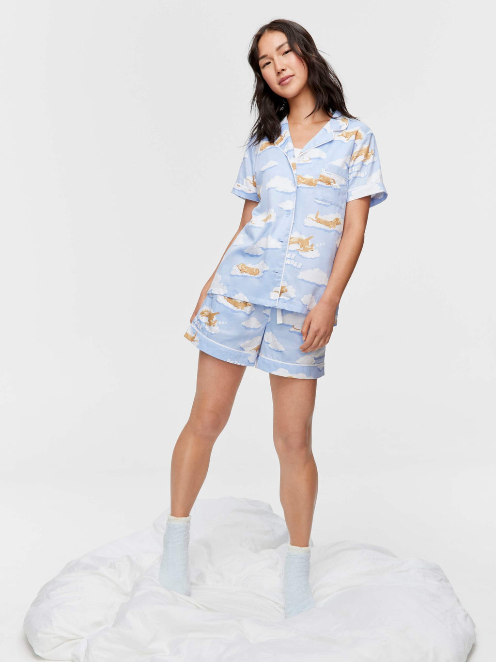 Penny On Cloud Shortie Pj Set multi