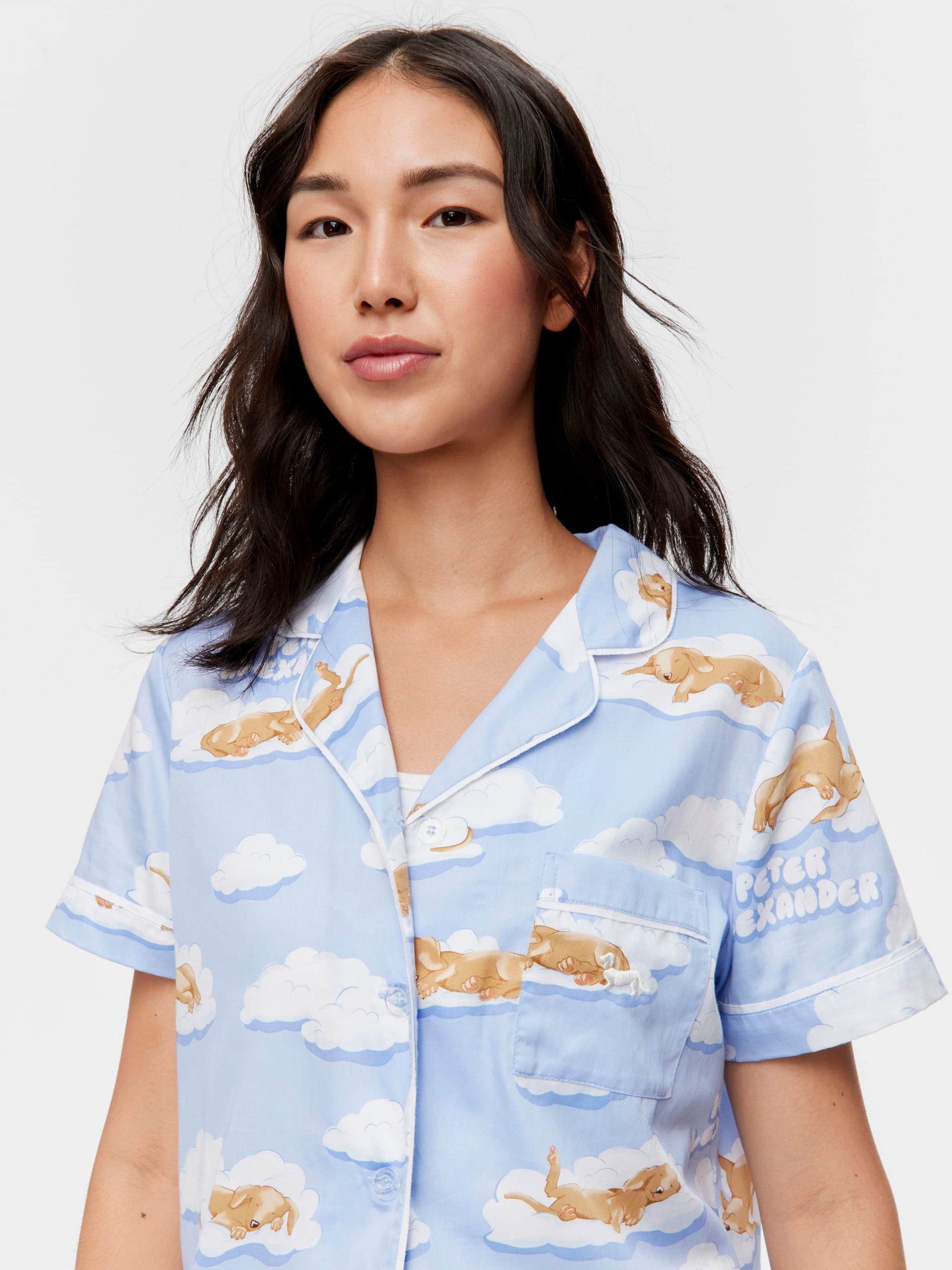 Penny On Cloud Shortie Pj Set multi