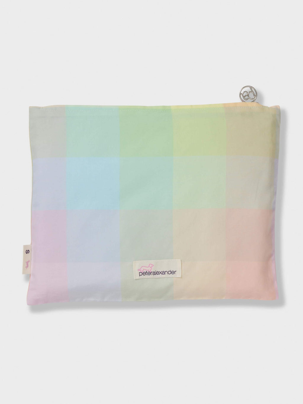 Rainbow Check Short Sleeve & Pant Pj Set multi