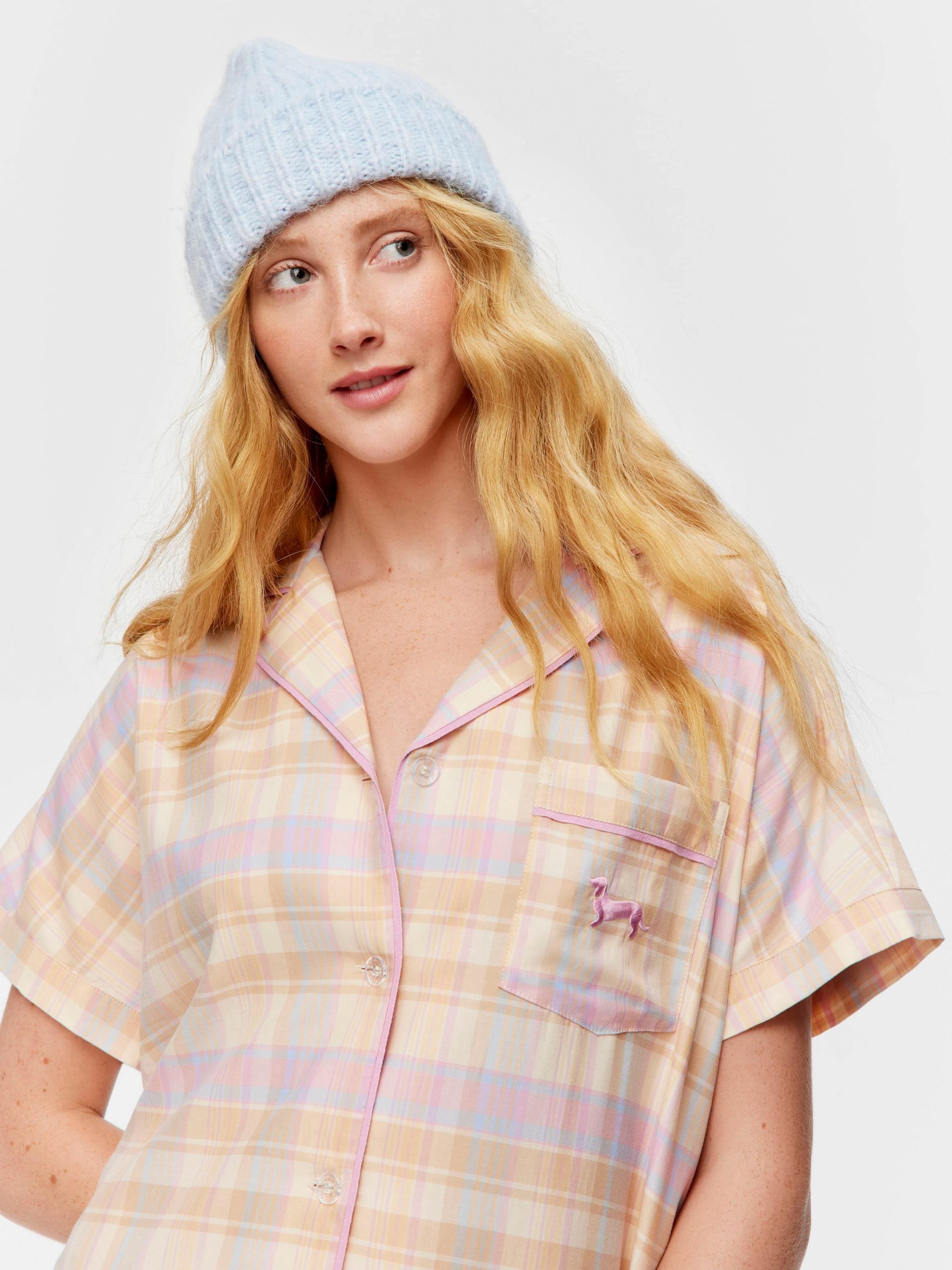 Toffee Check Nightshirt multi