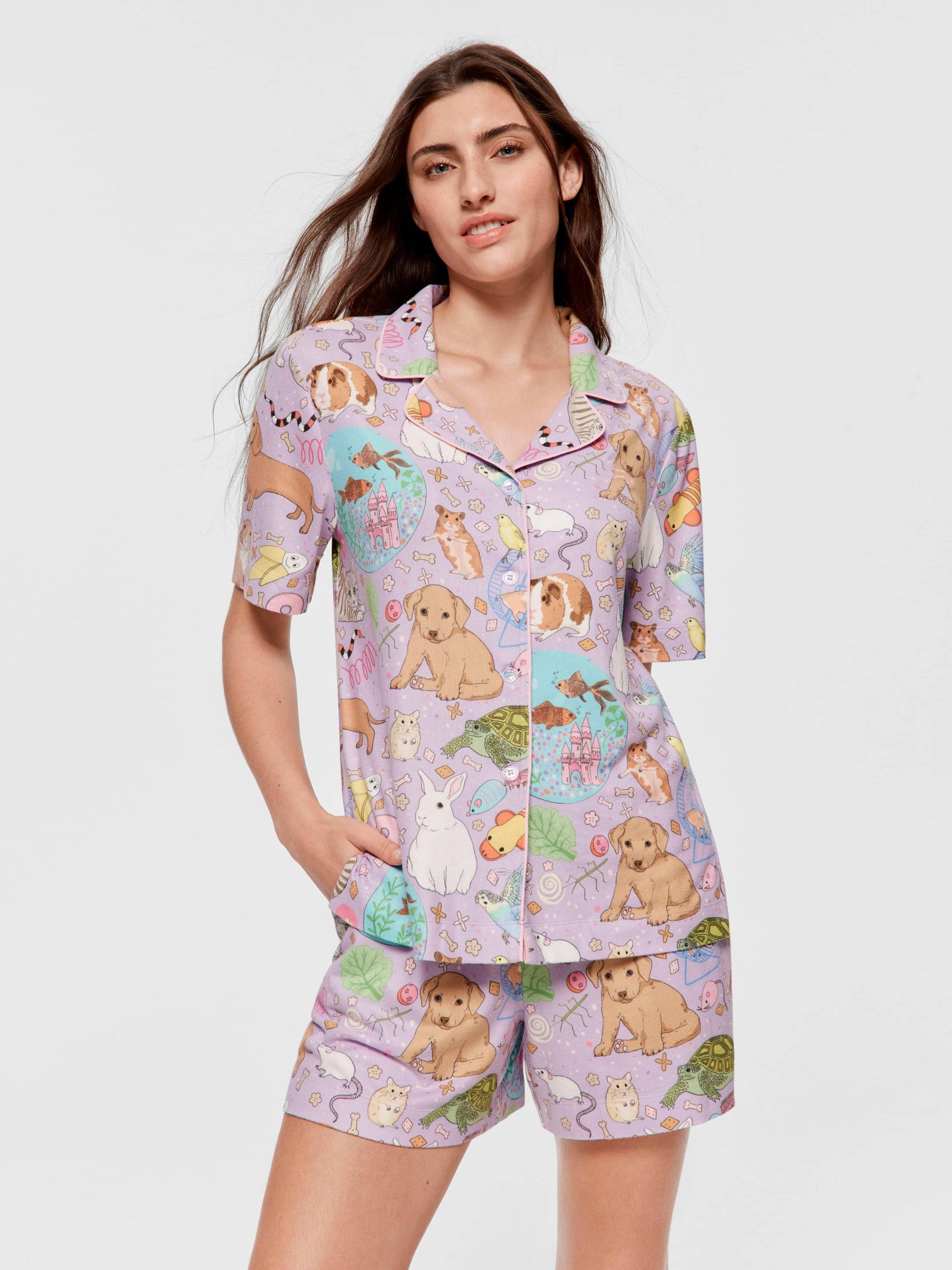 Karen Mabon Pets Plush Shirt multi