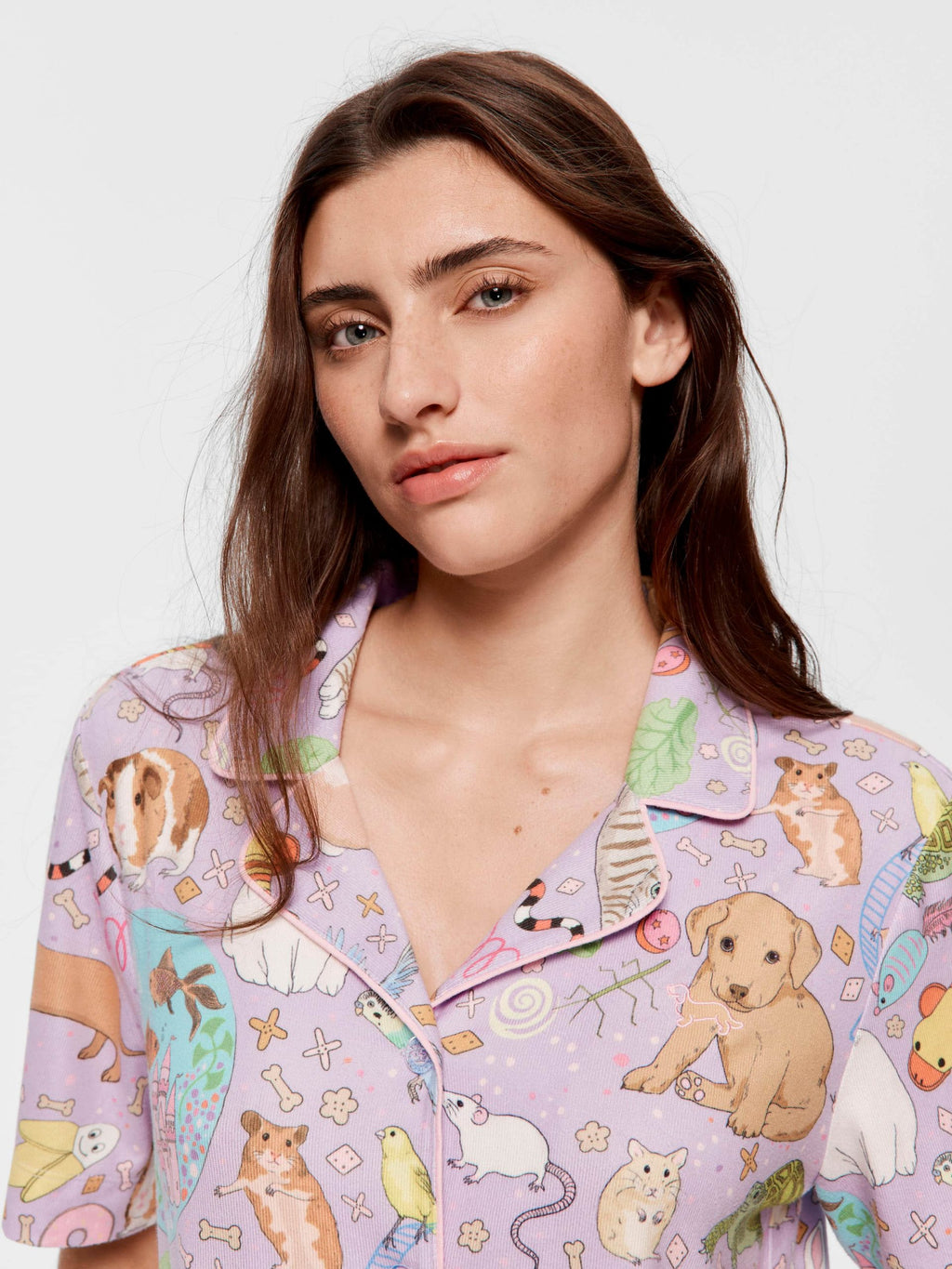 Karen Mabon Pets Plush Shirt multi