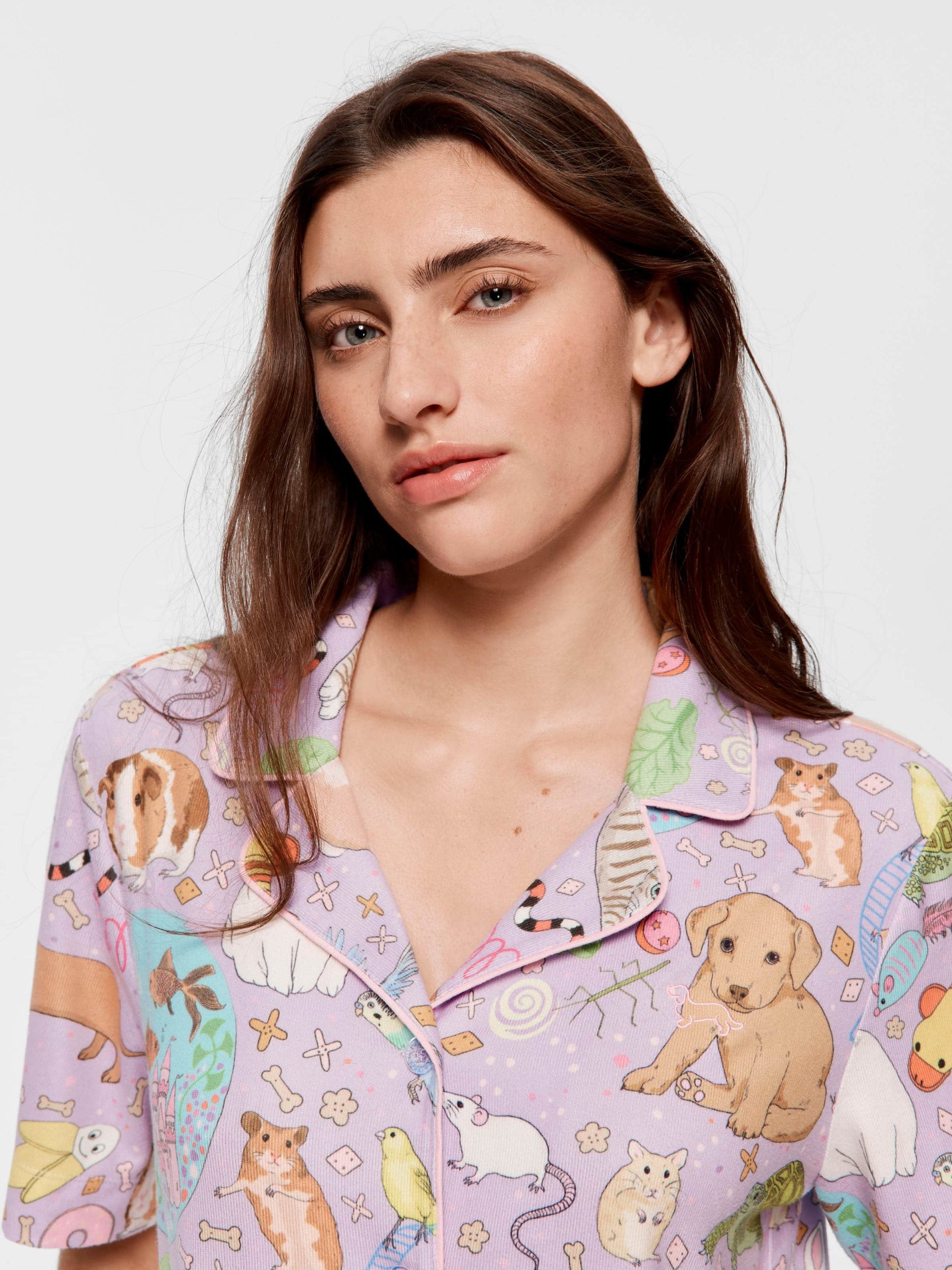 Karen Mabon Pets Plush Shirt multi