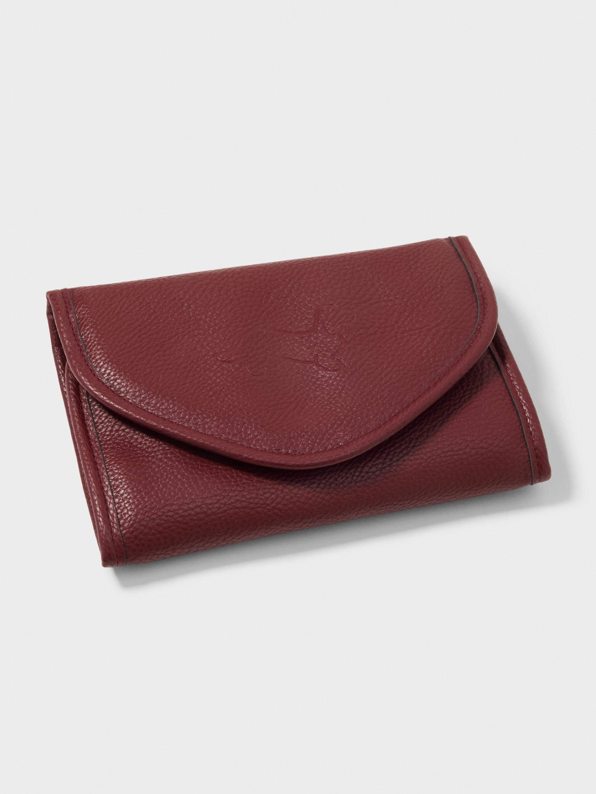 Burgundy Jewellery Wallet burgundy