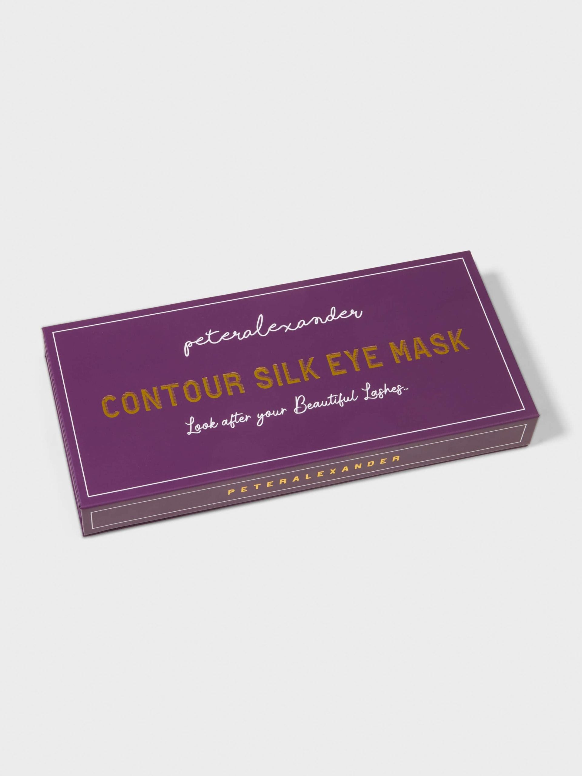 Silk Plum Contour Eye Mask plum