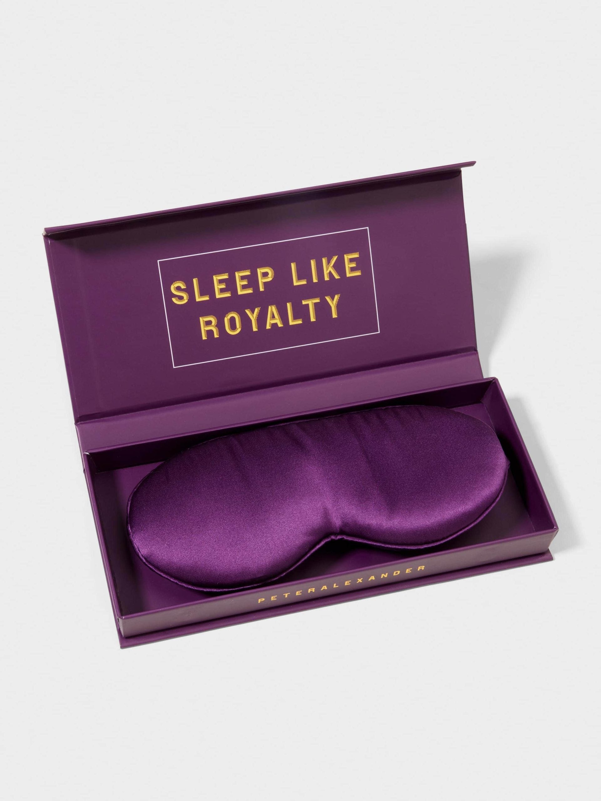 Silk Plum Contour Eye Mask plum