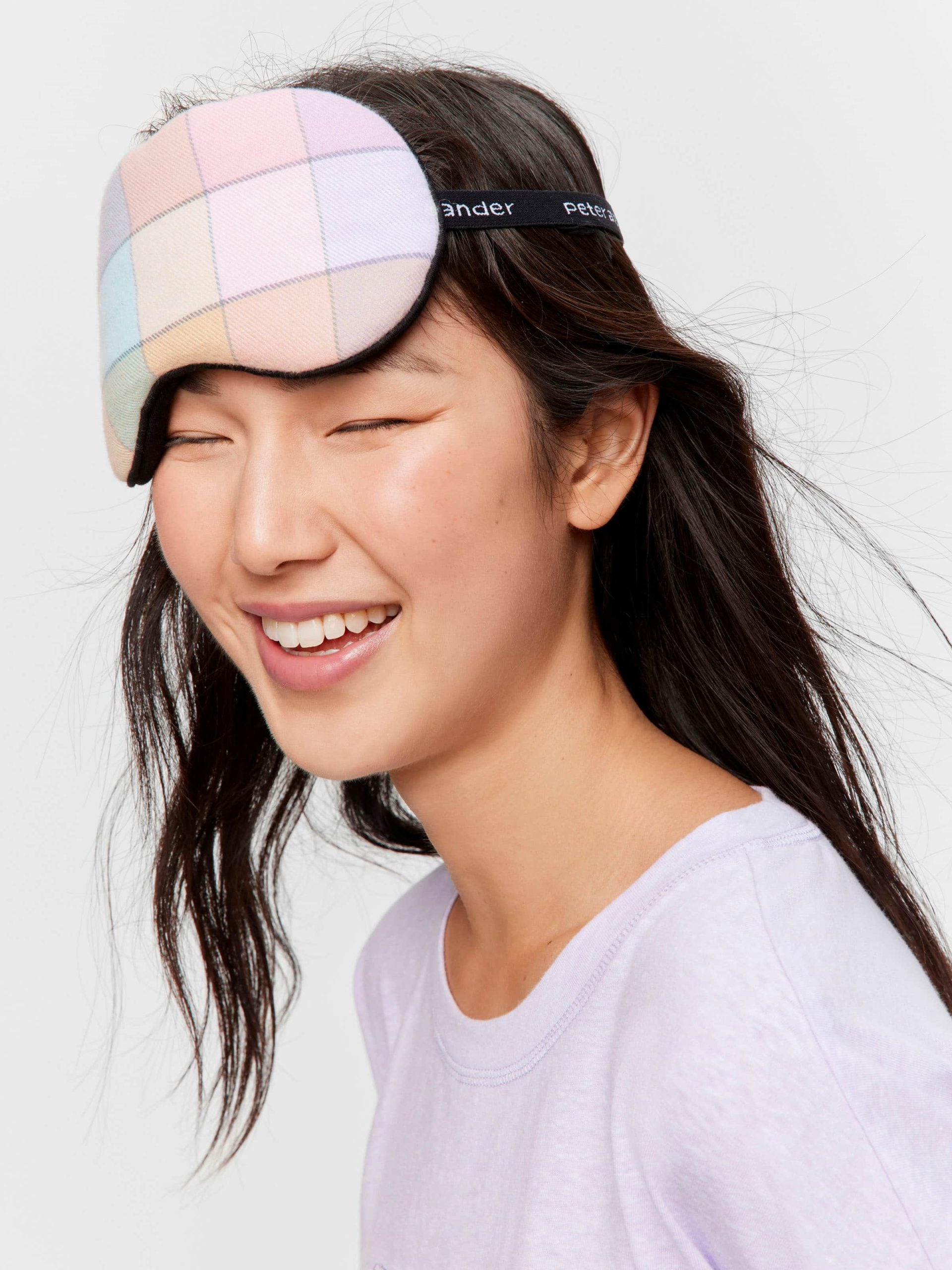 Multi Check Eye Mask multi