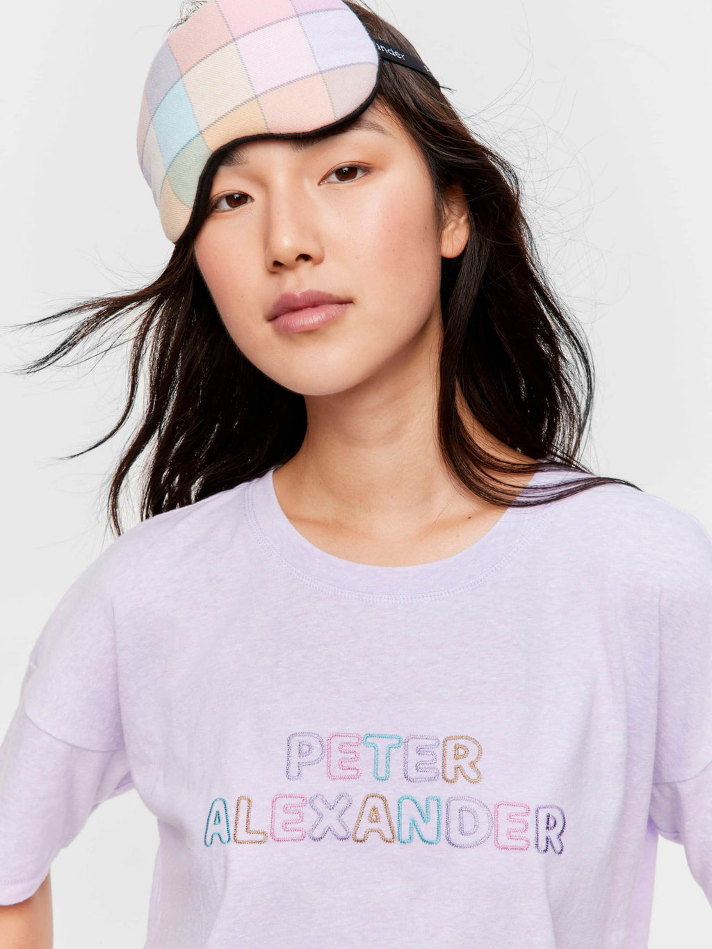 Multi Check Eye Mask multi