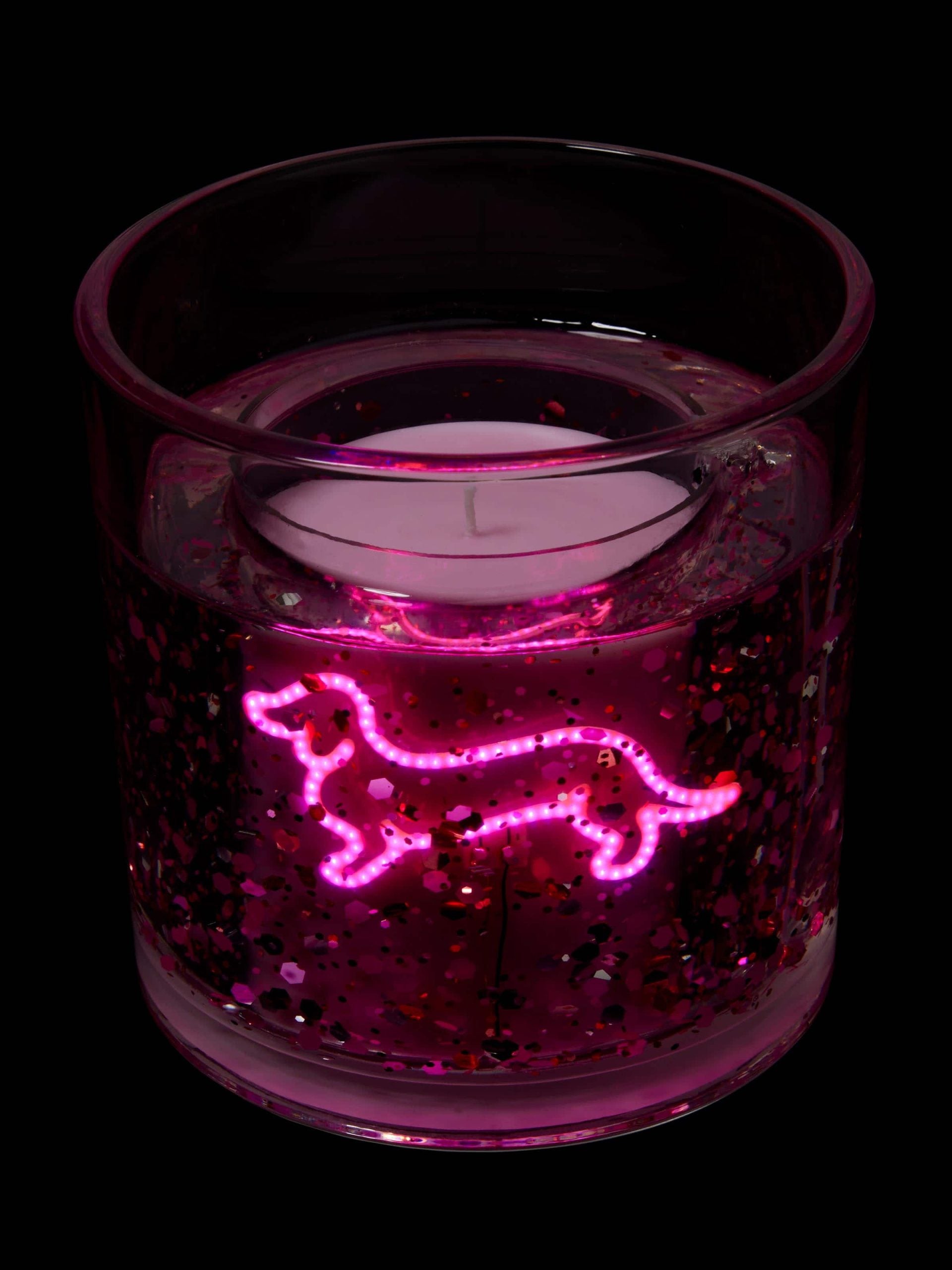 Penny Neon Light Up Candle multi