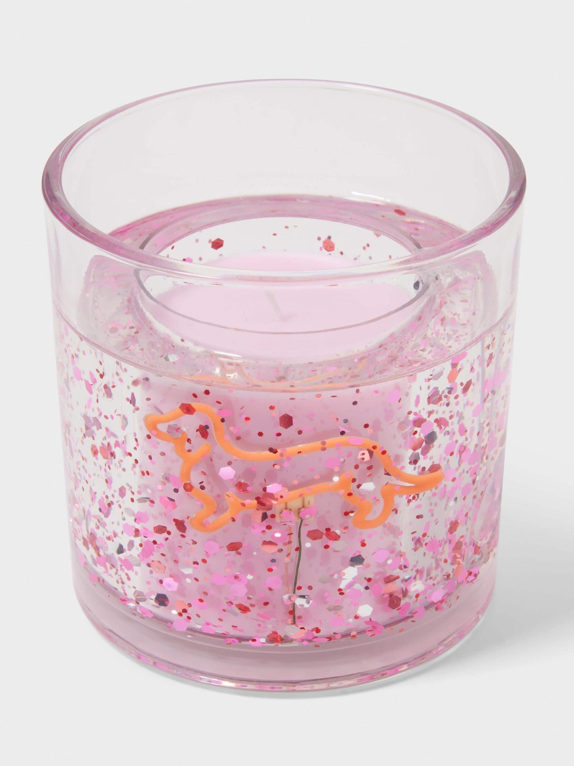 Penny Neon Light Up Candle multi