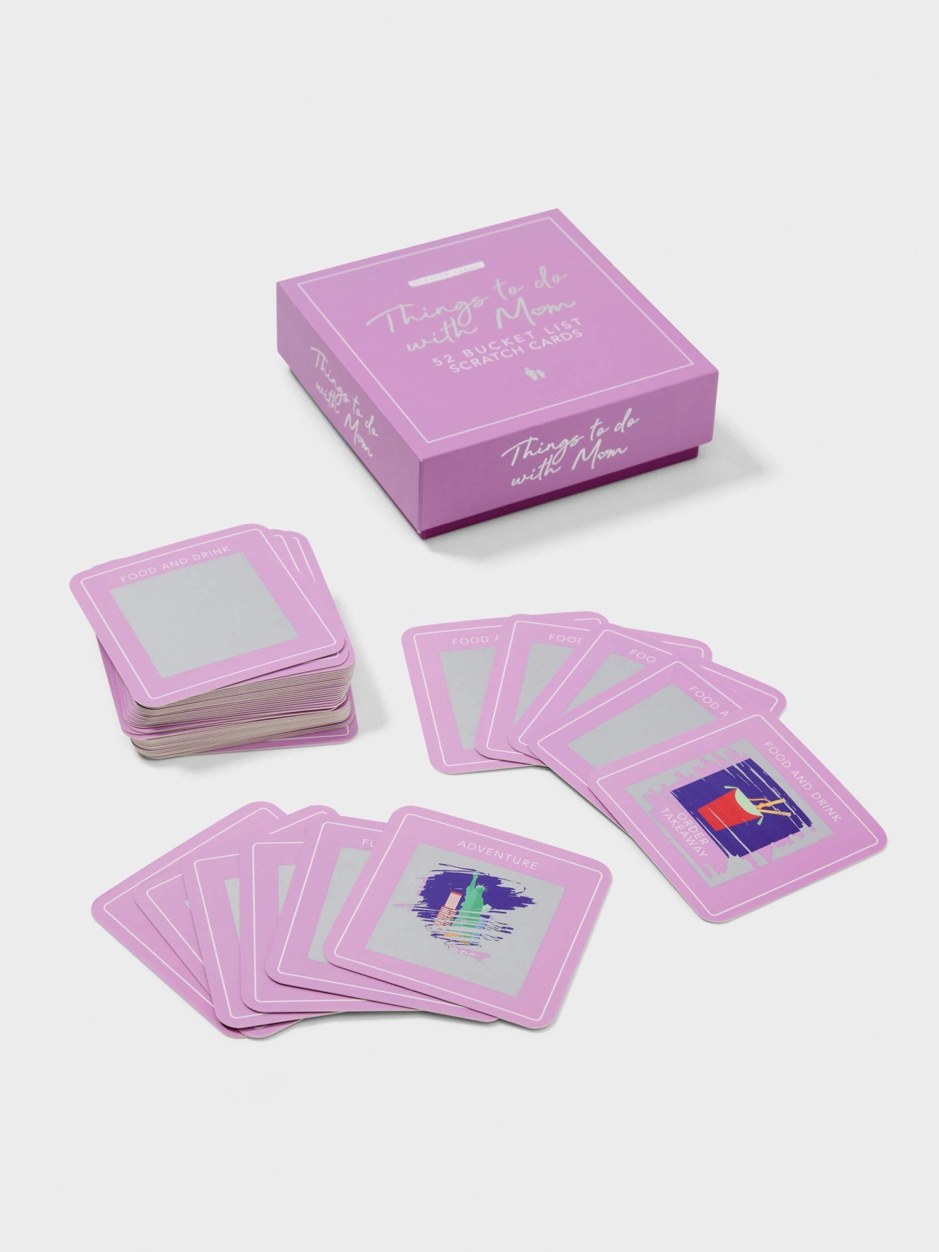 Bucket List Scratch Cards multi
