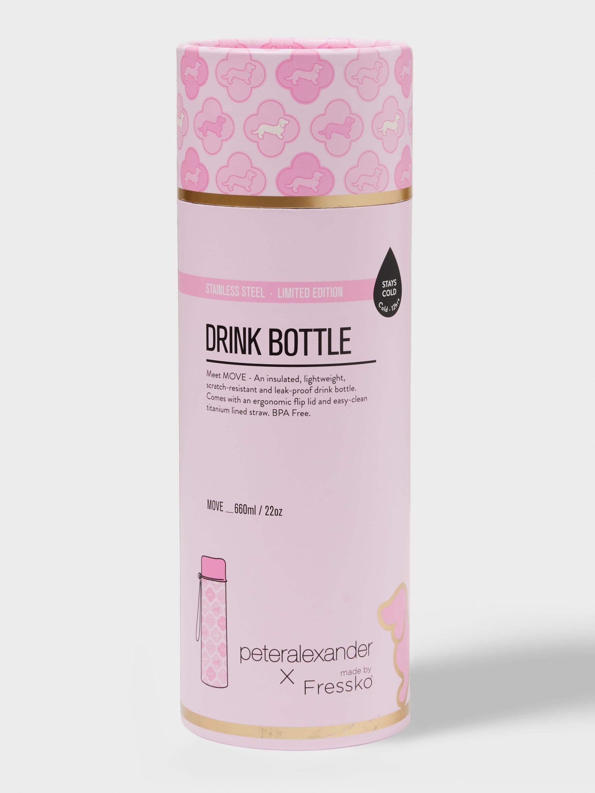 Pink Penny Drink Bottle multi