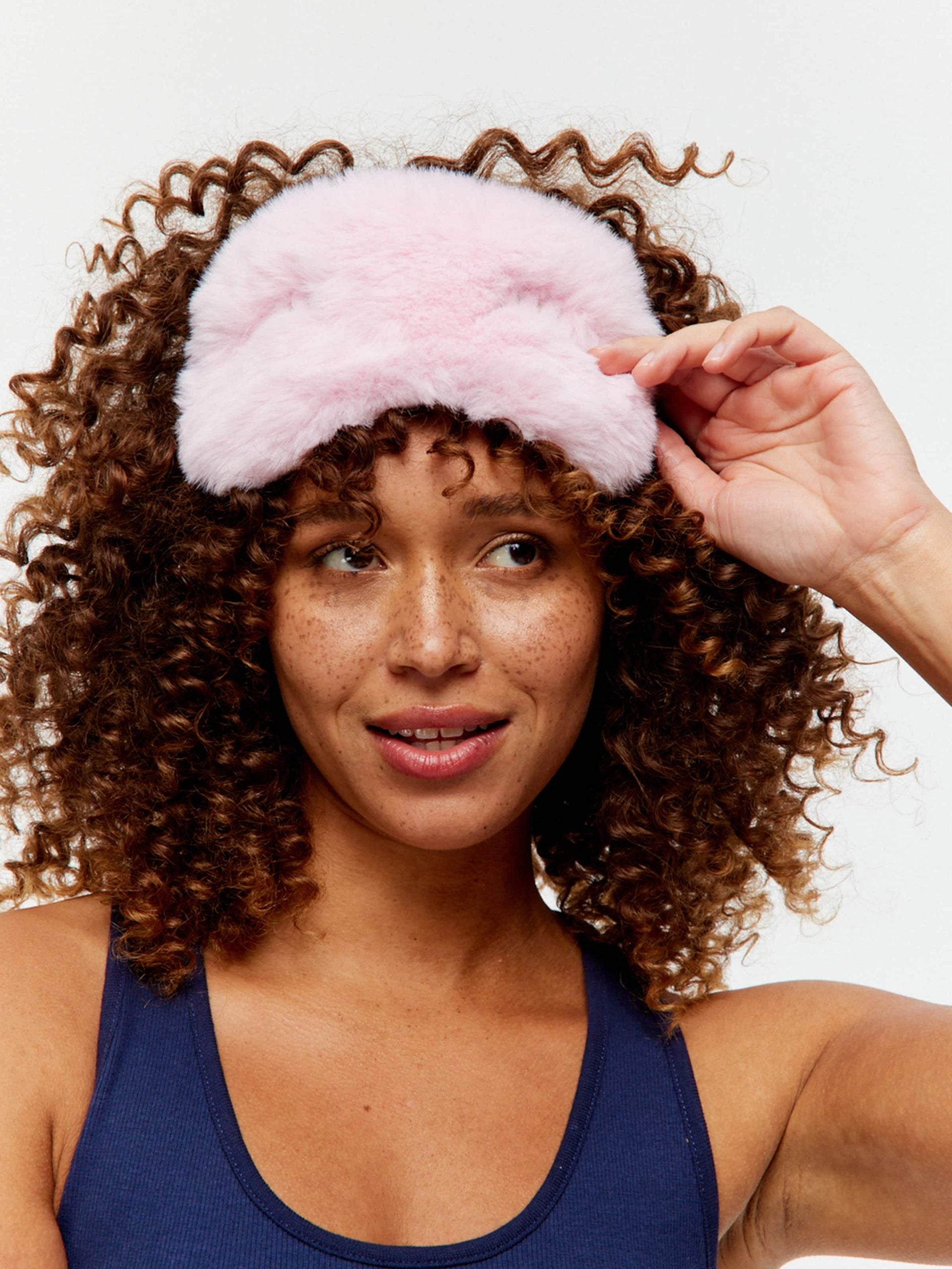 Eyelash Eye Mask pink