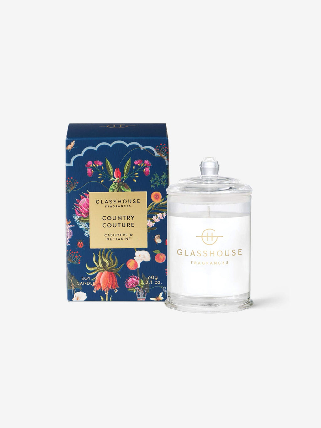 Glasshouse Fragrances Limited Edition Country Couture Candle 60G multi