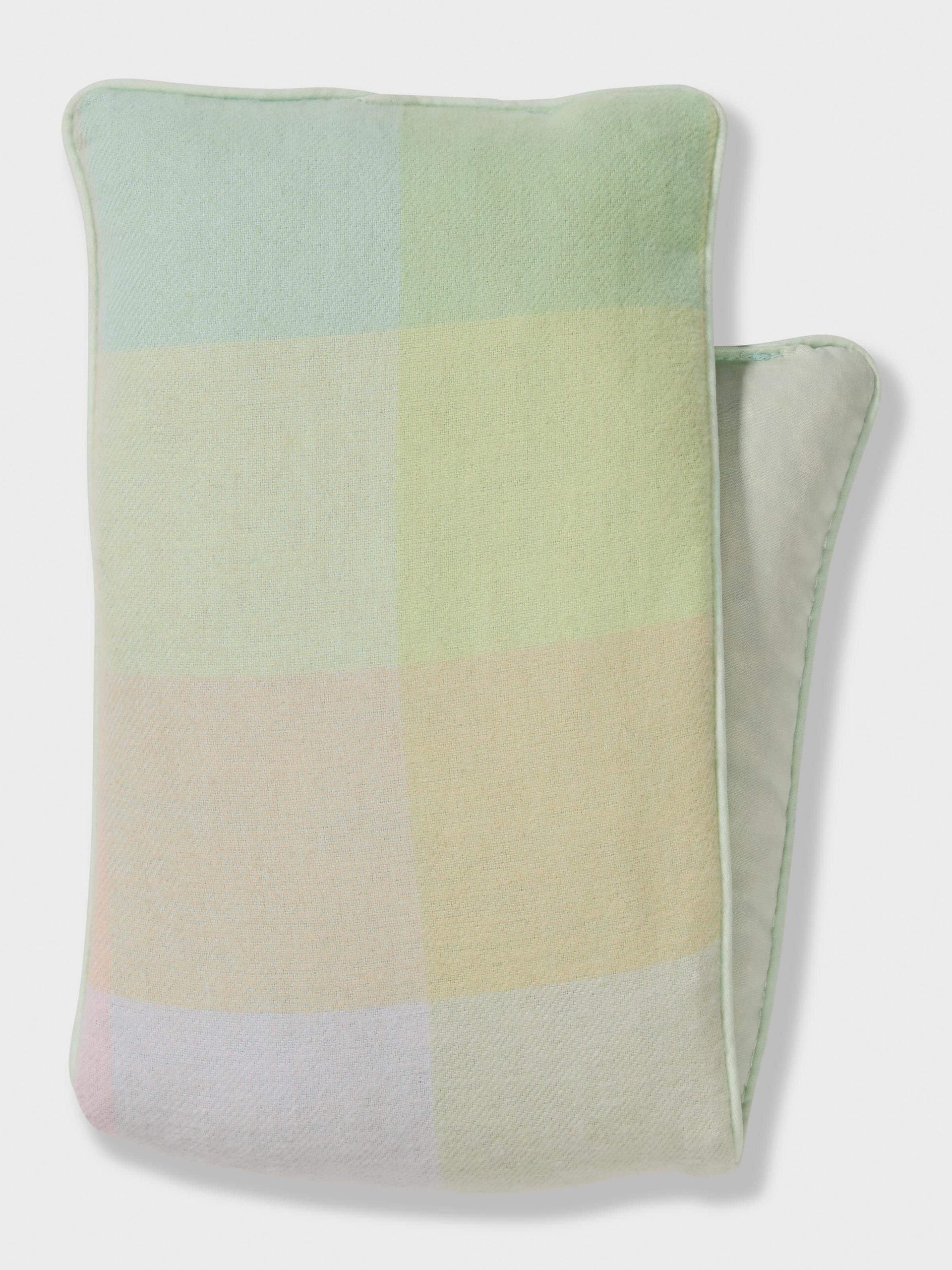 Coloured Check Heat Pillow multi