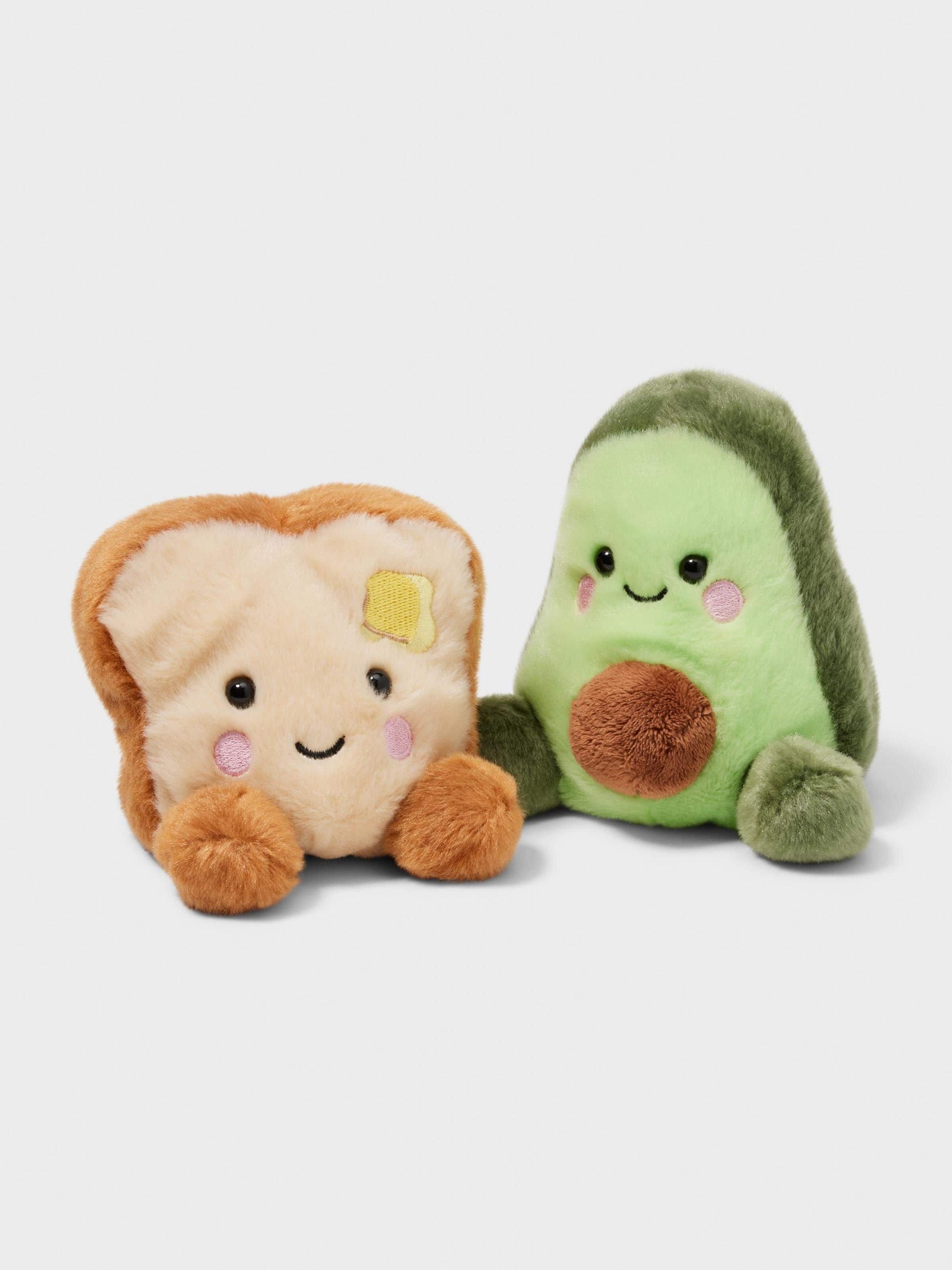 Palm Pal Plush Toy Toast yellow