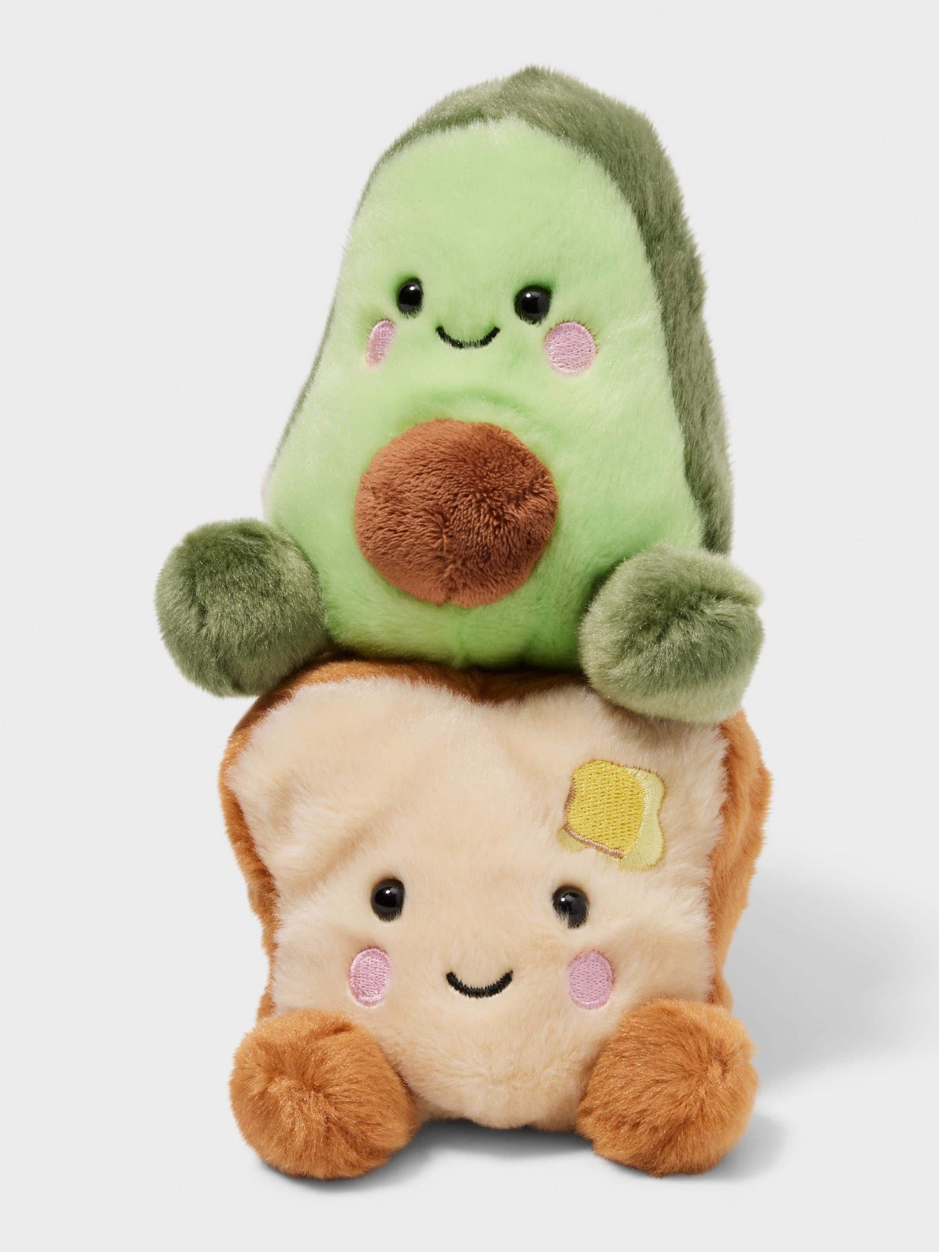 Palm Pal Plush Toy Toast yellow