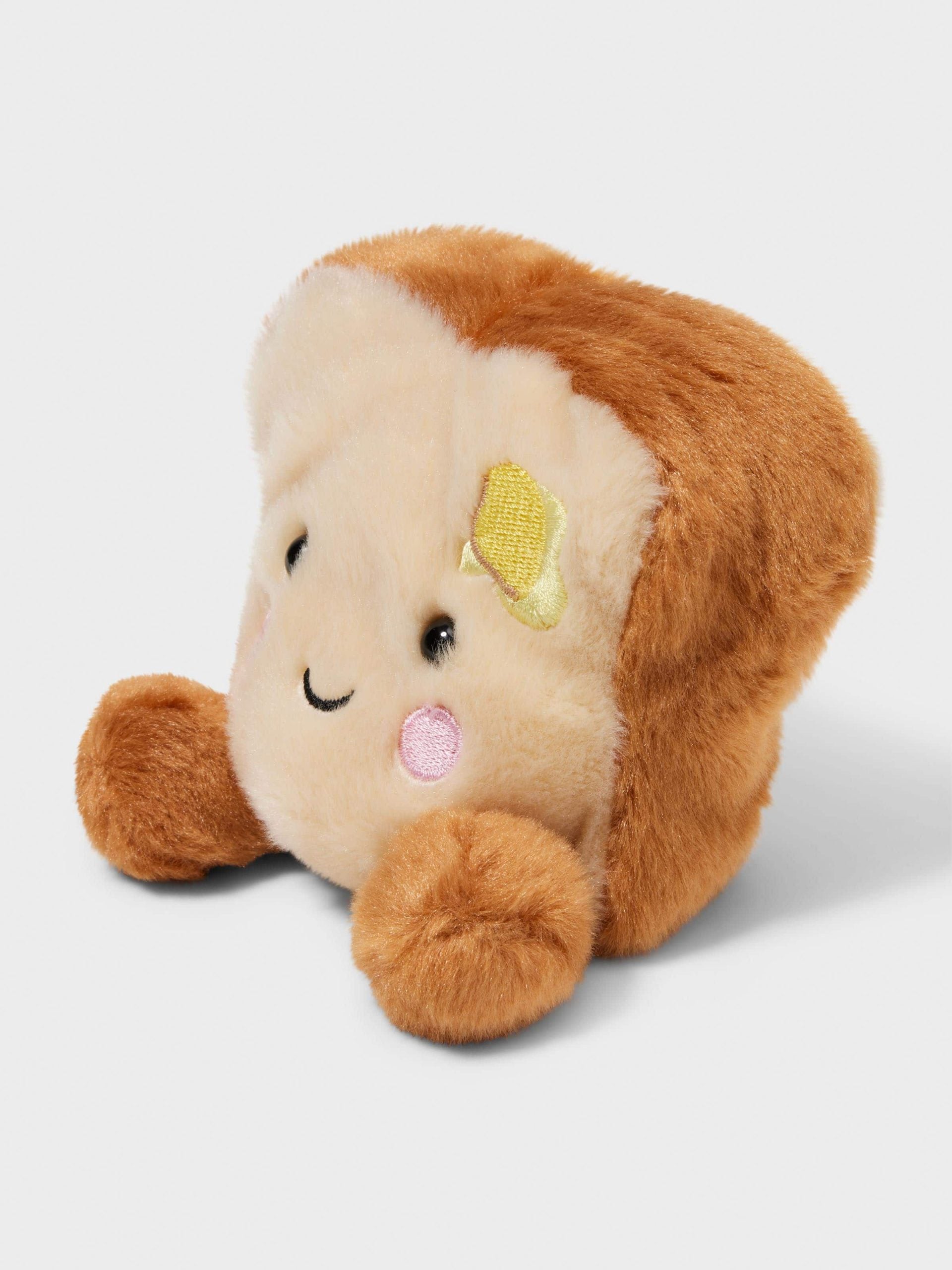 Palm Pal Plush Toy Toast yellow