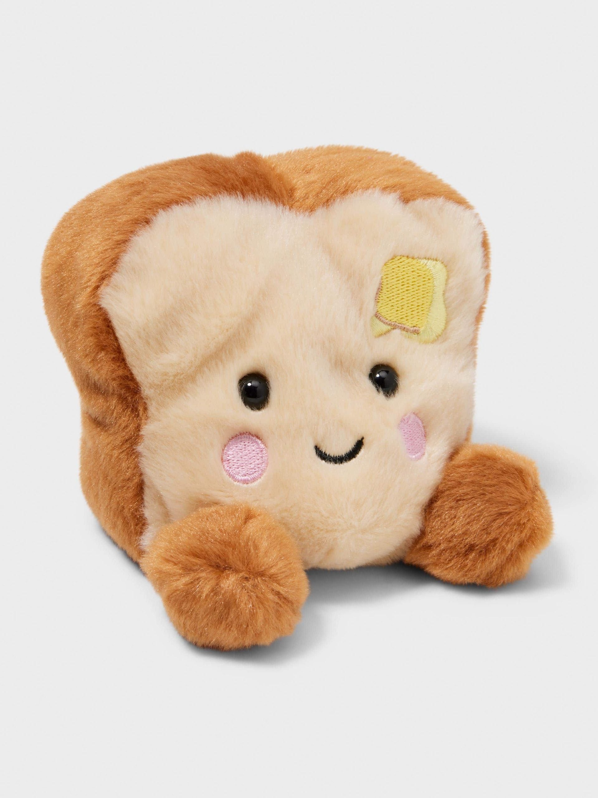 Palm Pal Plush Toy Toast yellow