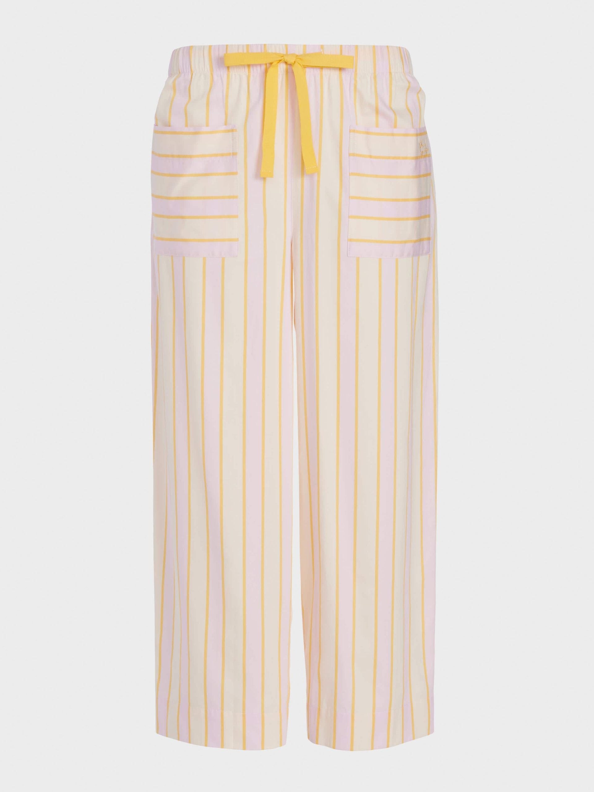 Yellow Stripe 3/4 Pj Pant multi