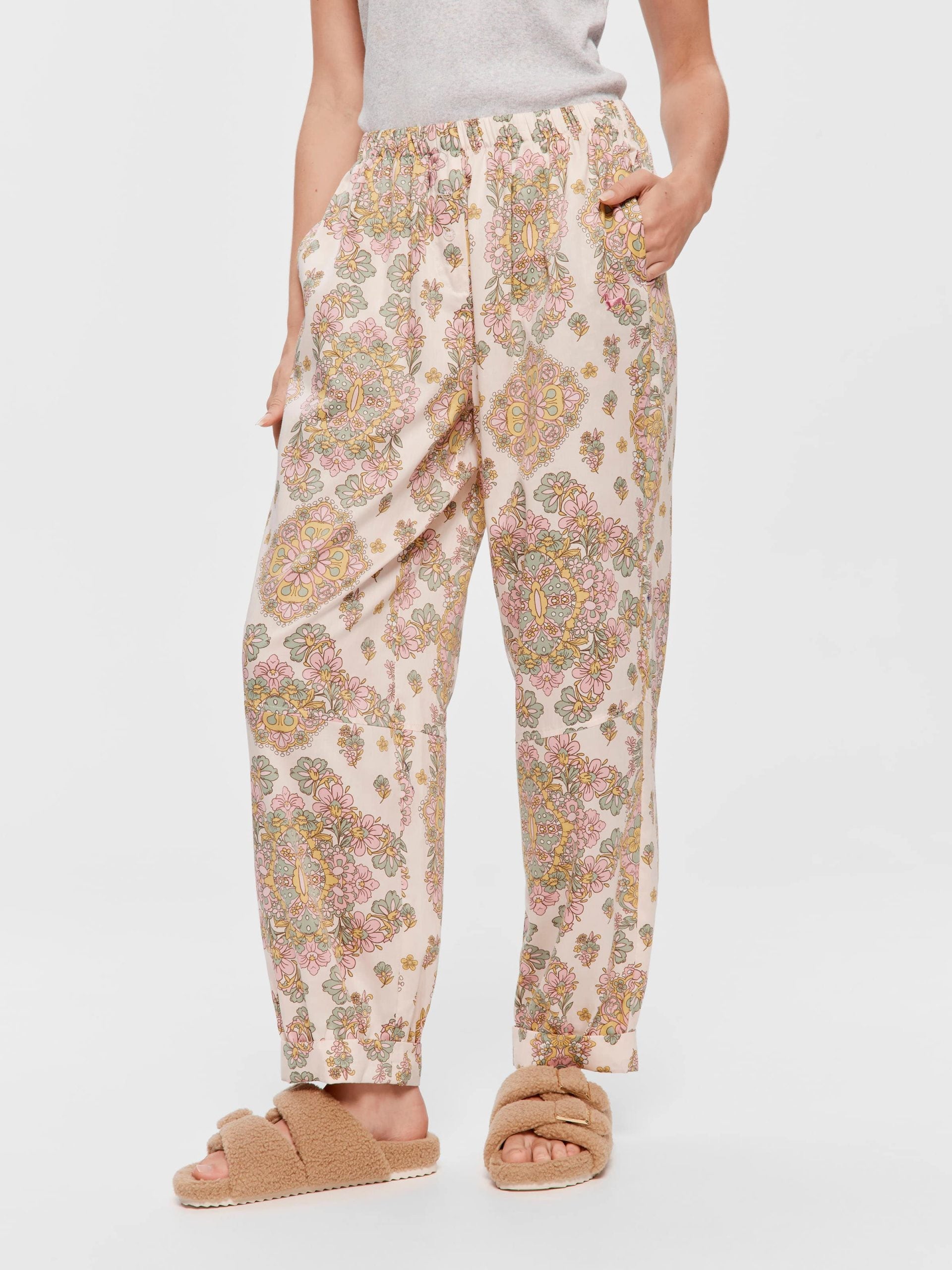 Gypsy Floral Long Pj Pant multi