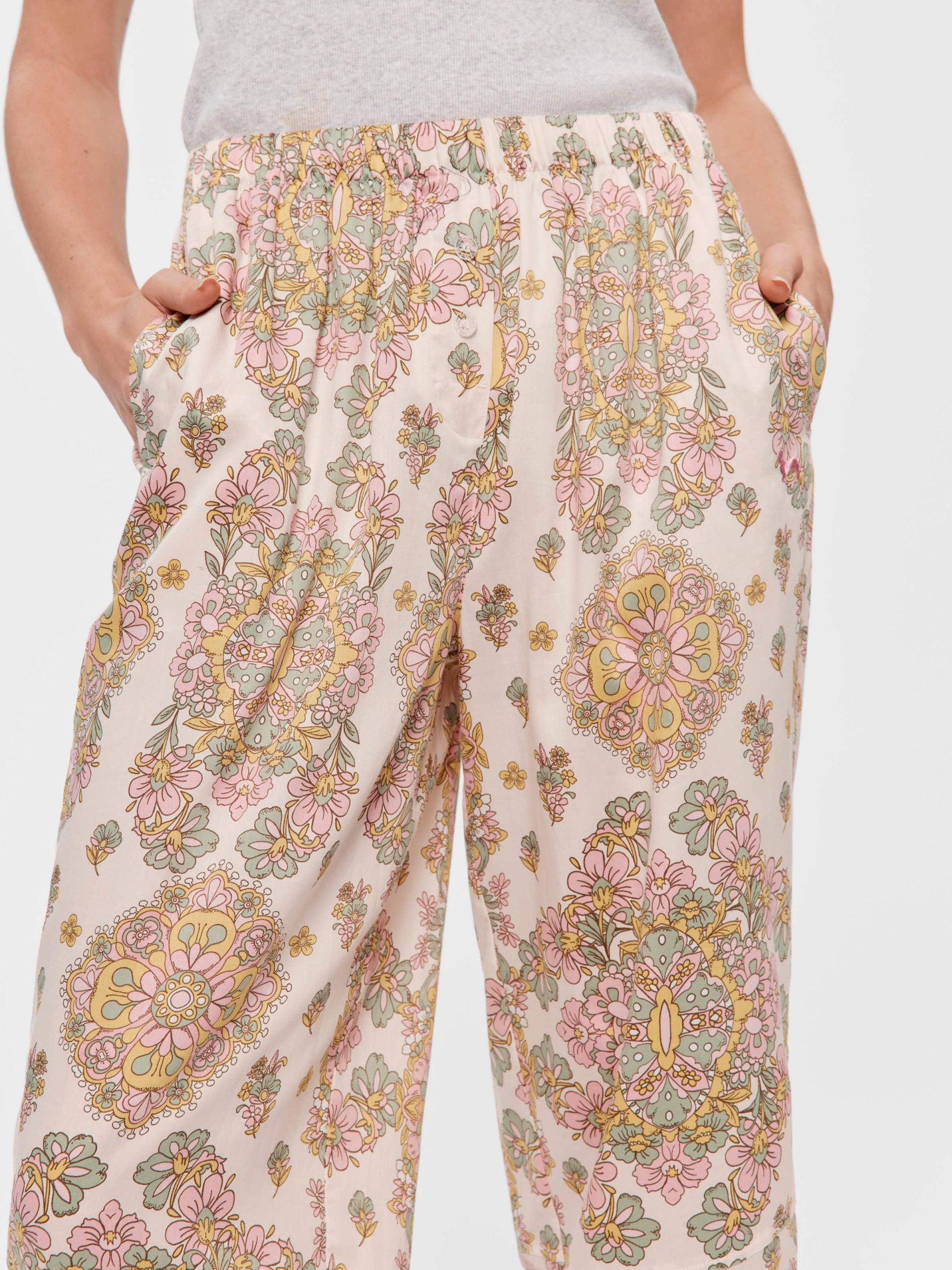 Gypsy Floral Long Pj Pant multi