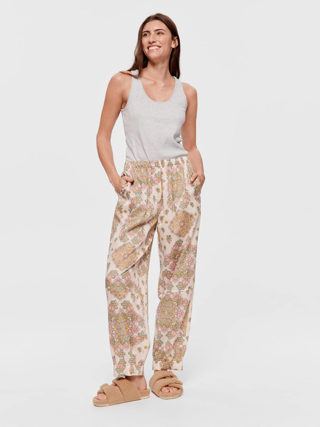Gypsy Floral Long Pj Pant multi