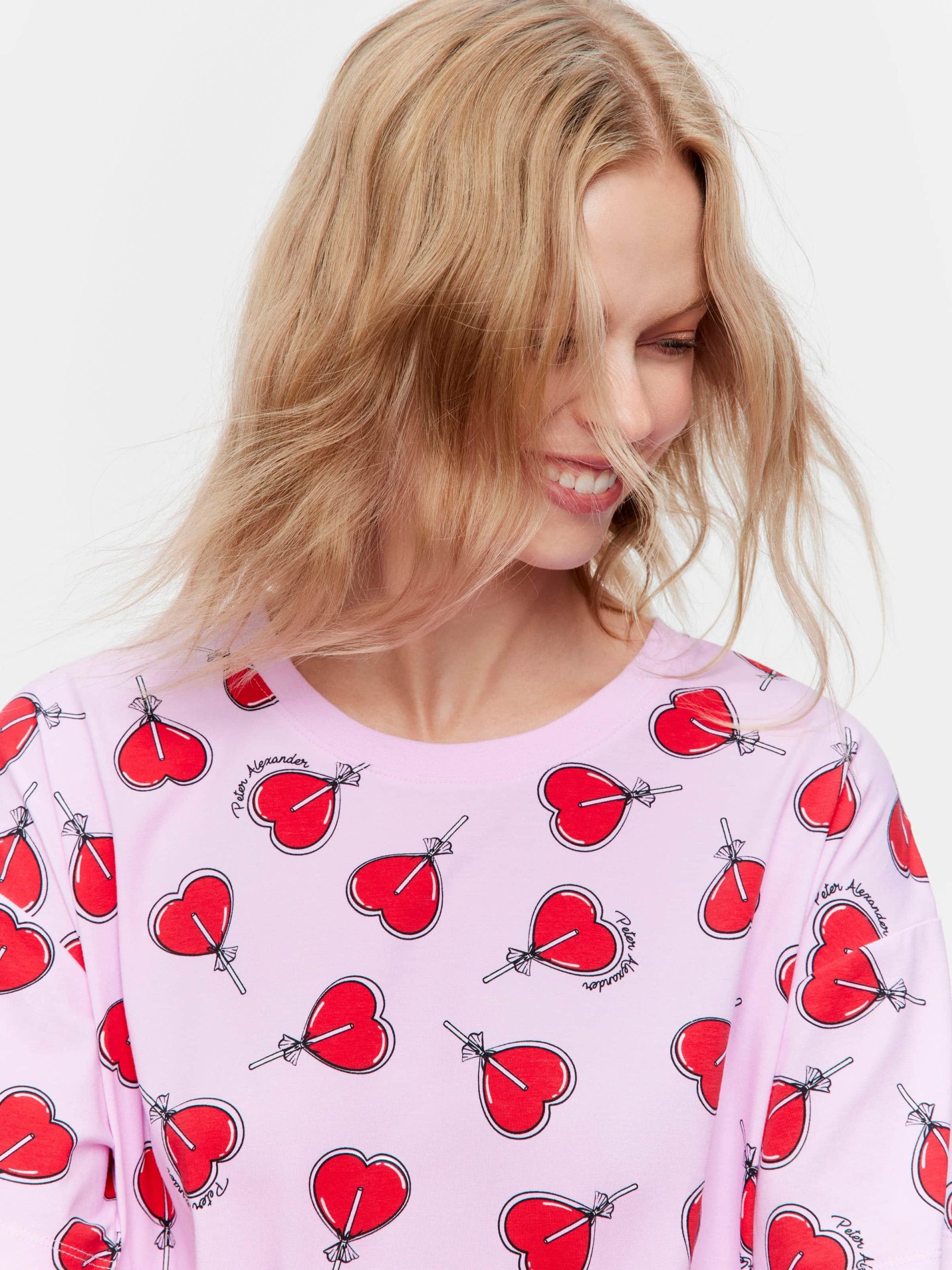 Heart Lollipop Sleep Tee multi