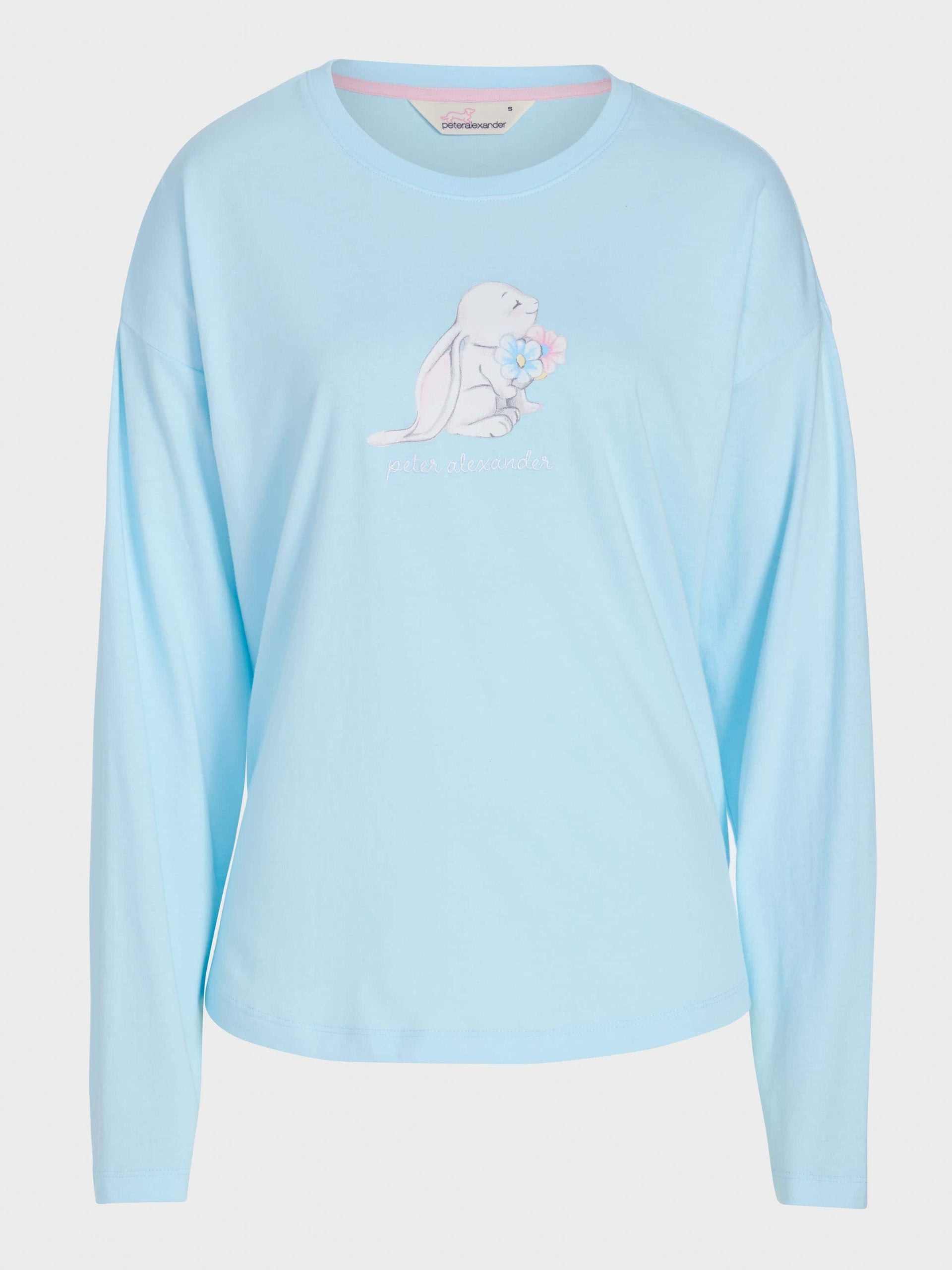 Bunny Long Sleeve Top blue