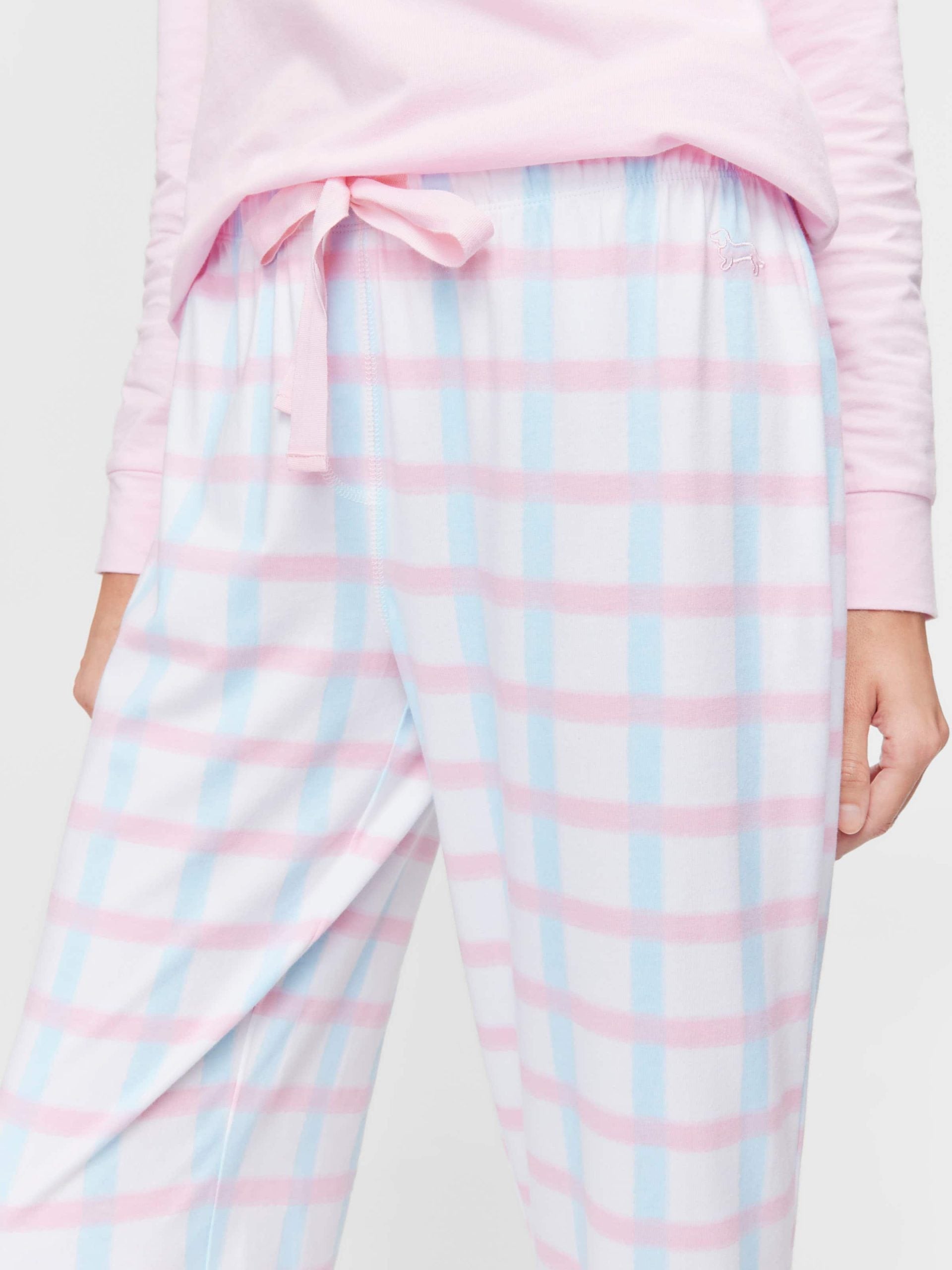 Check Straight Leg Pj Pant multi