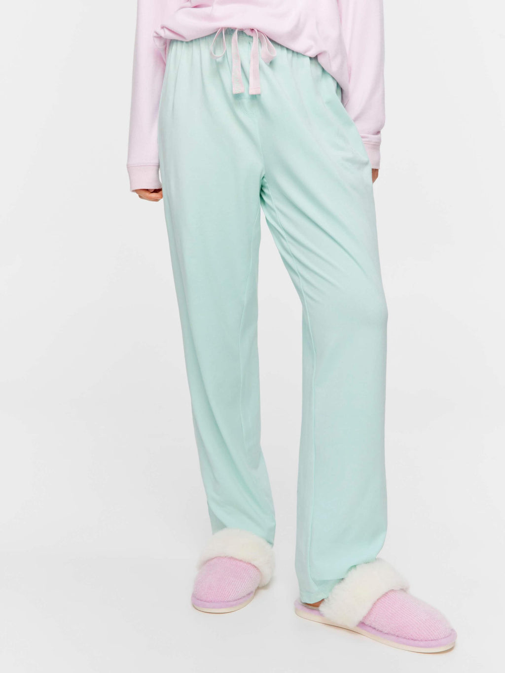 Mint Straight Leg Pj Pant mint