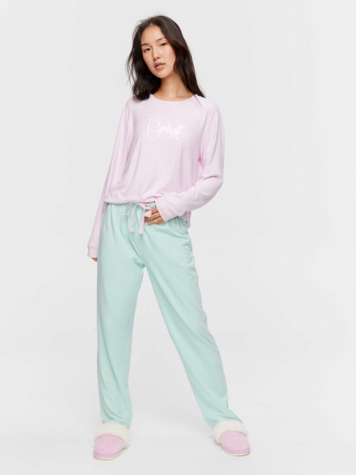 Mint Straight Leg Pj Pant mint