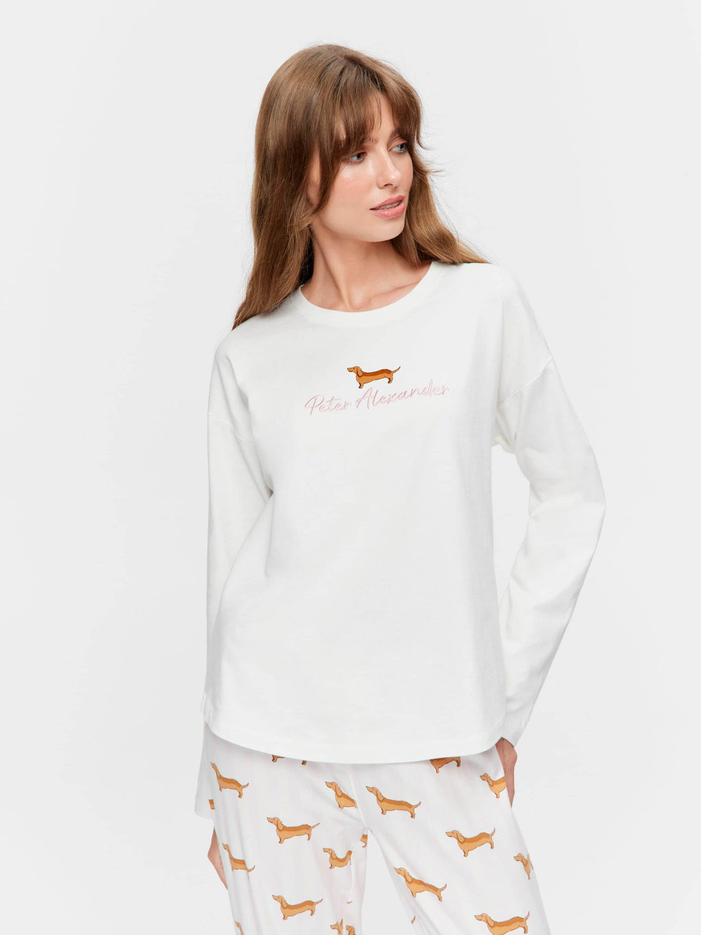 Cream Long Sleeve Top cream