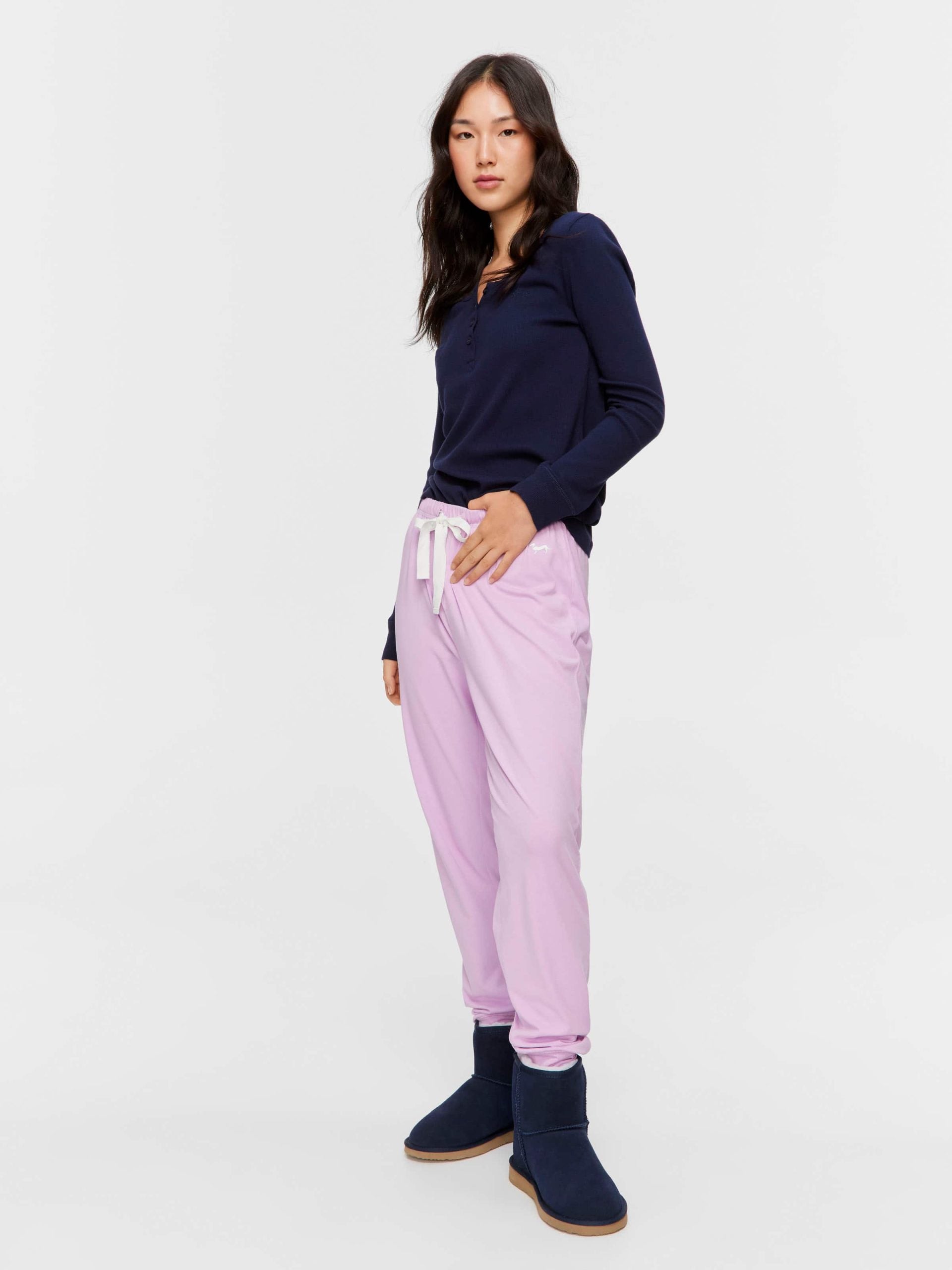 Solid Purple Easy Pj Pant purple