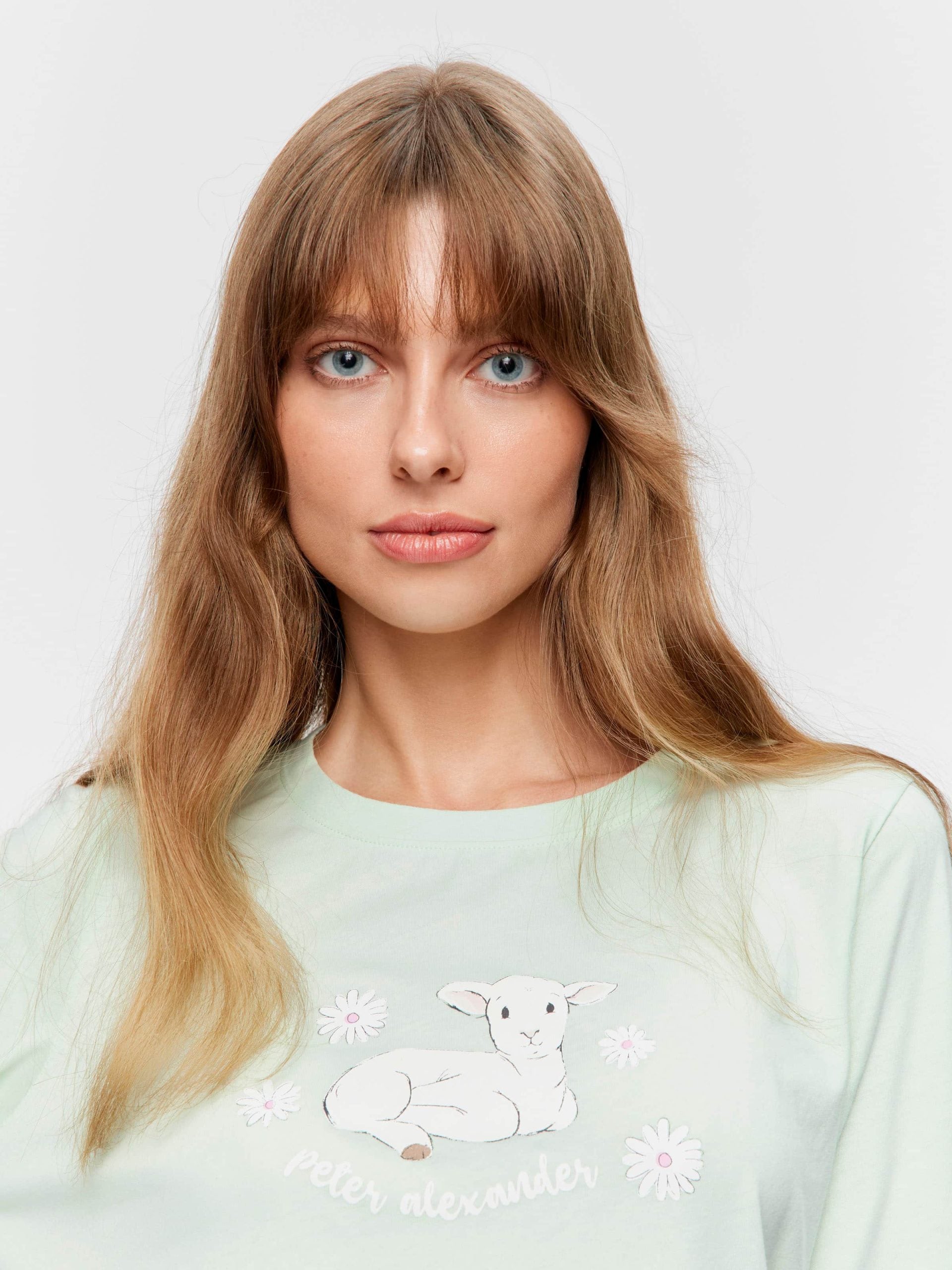 Lamb Long Sleeve Top green
