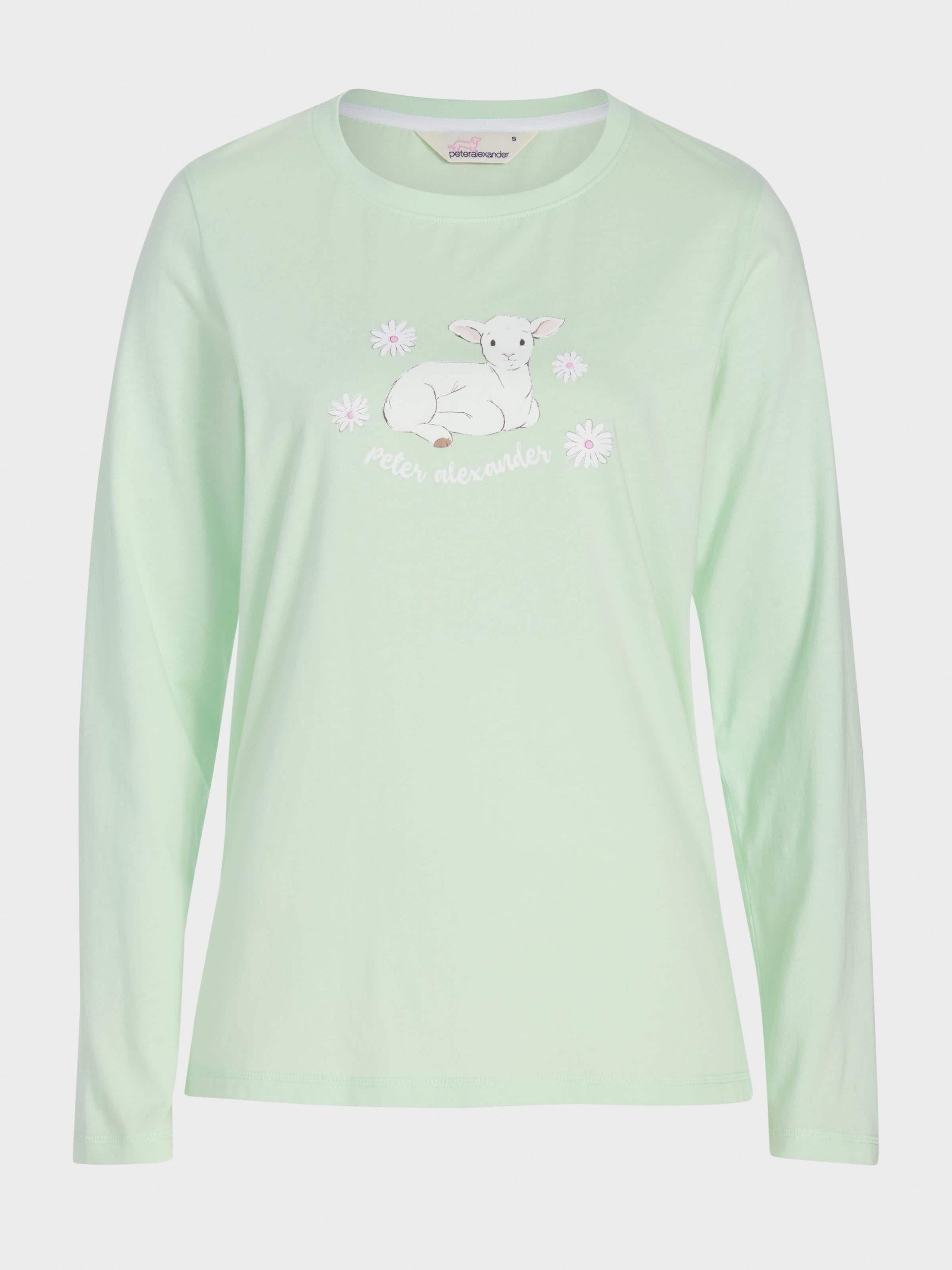 Lamb Long Sleeve Top green