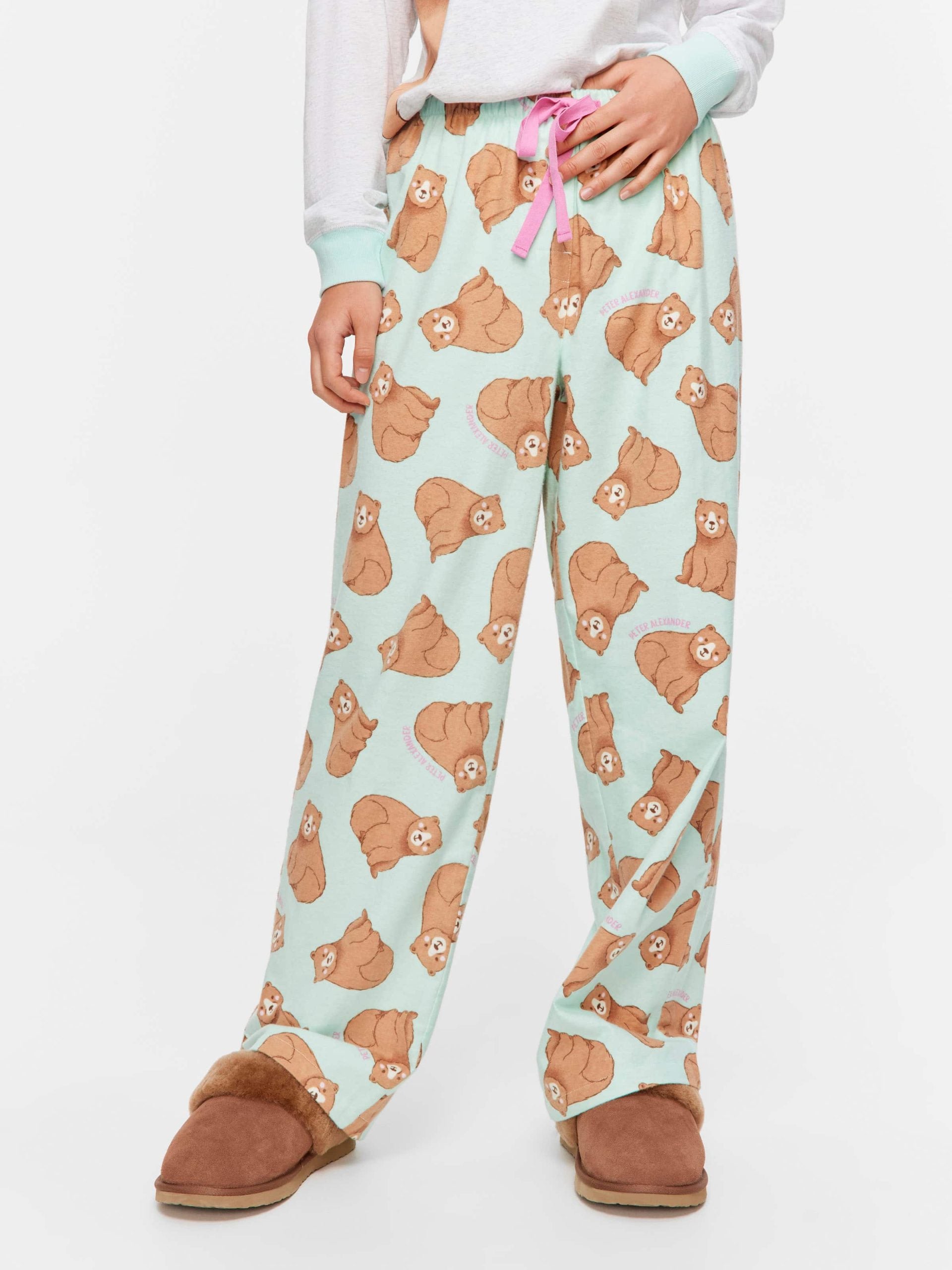 Bear Flannelette Classic Pj Pant multi
