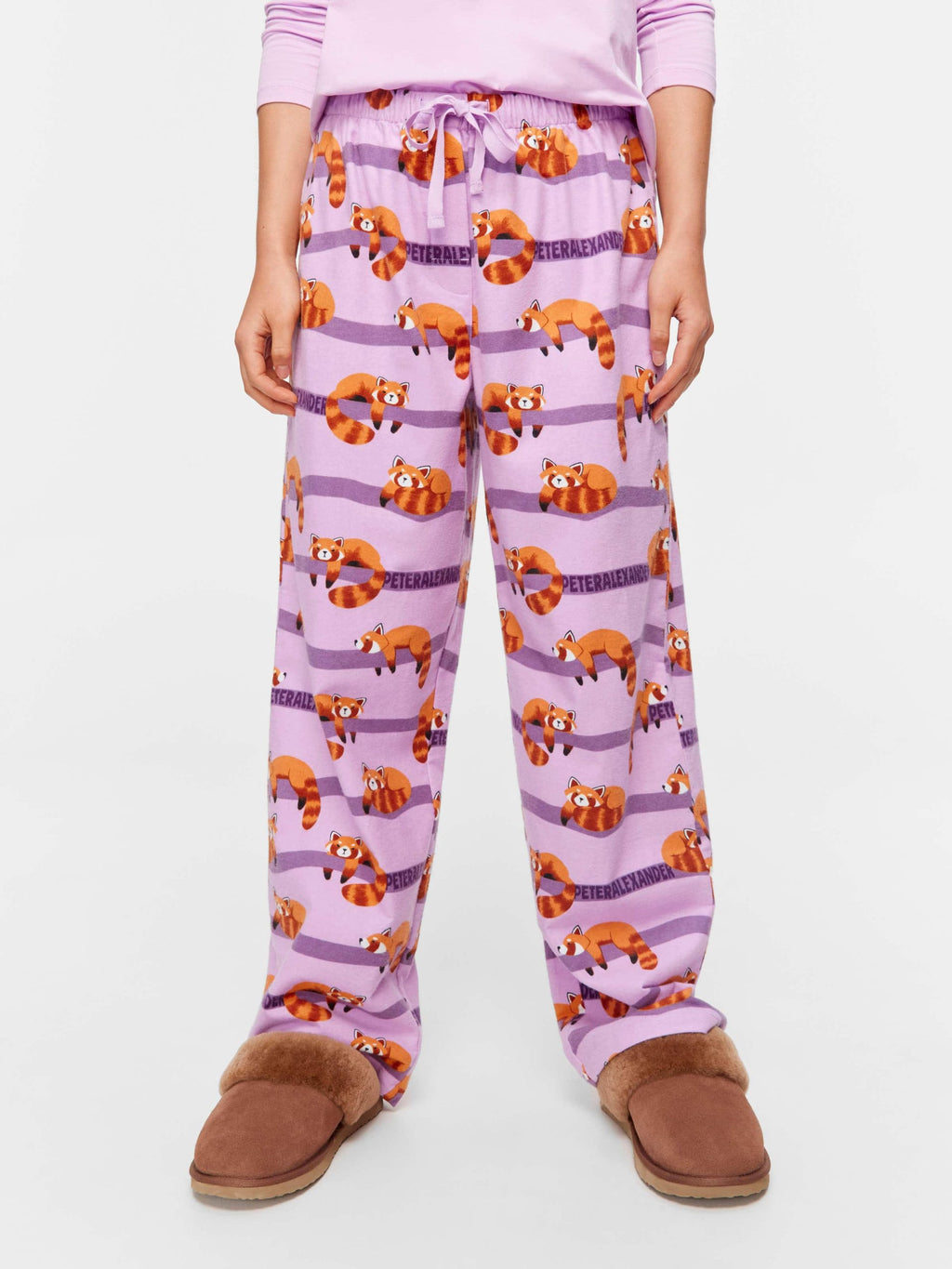 Red Panda Classic Flannelette Pj Pant multi