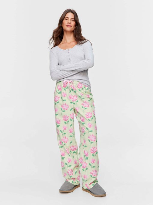 Floral Classic Flannelette Pj Pant multi