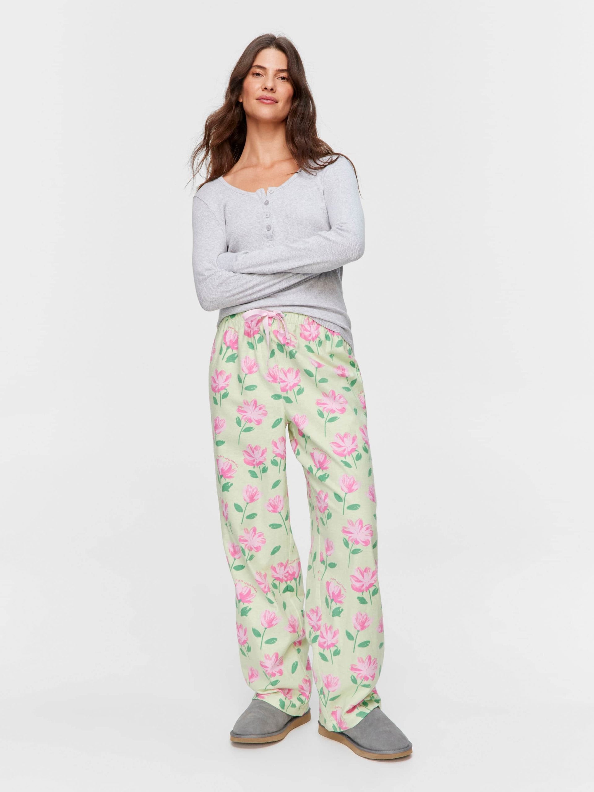 Floral Classic Flannelette Pj Pant multi