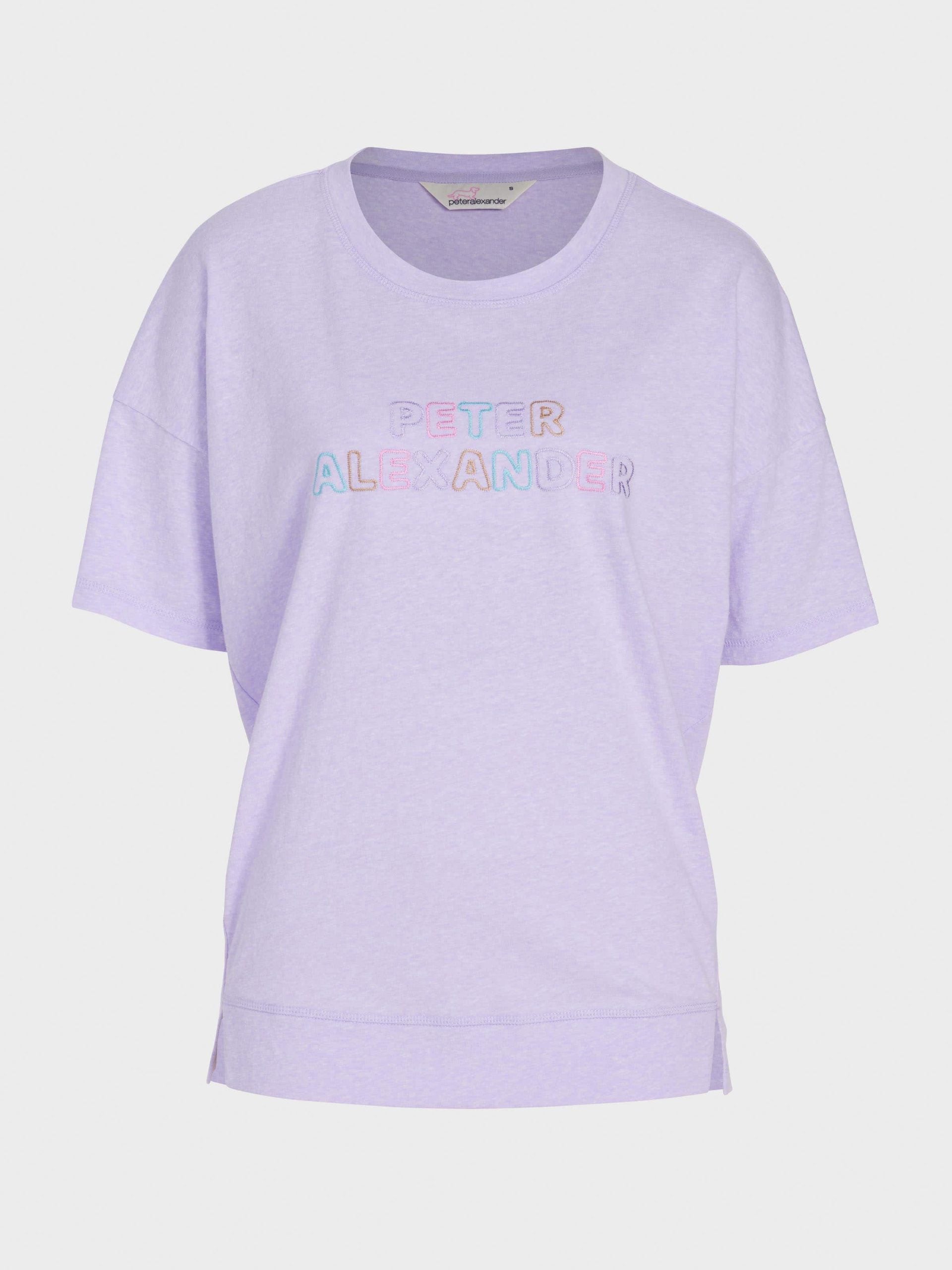 Lilac Peter Alexander Logo Tee lilac